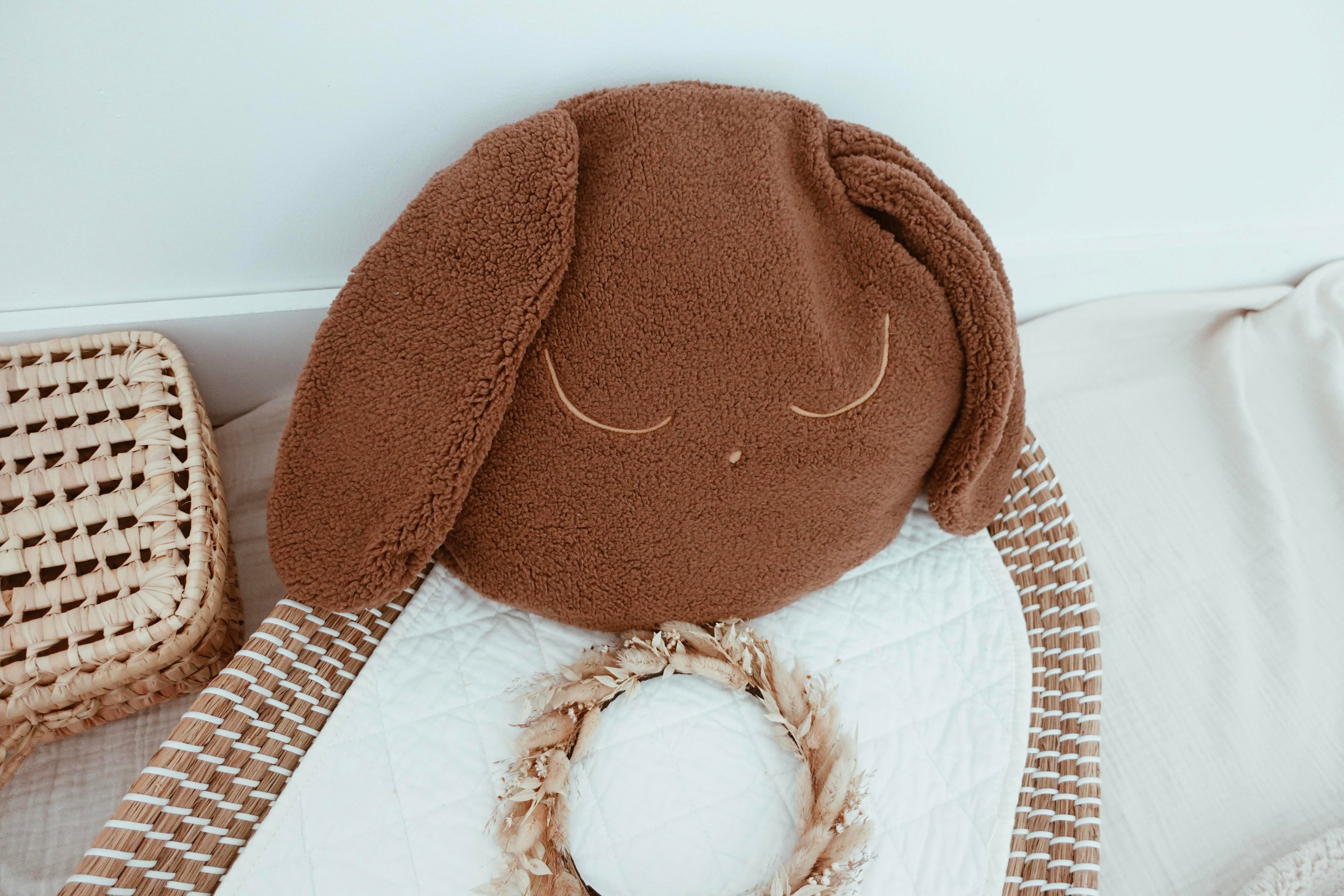 Petit Coussin Moumoute Pure - Épaisse Chocolat