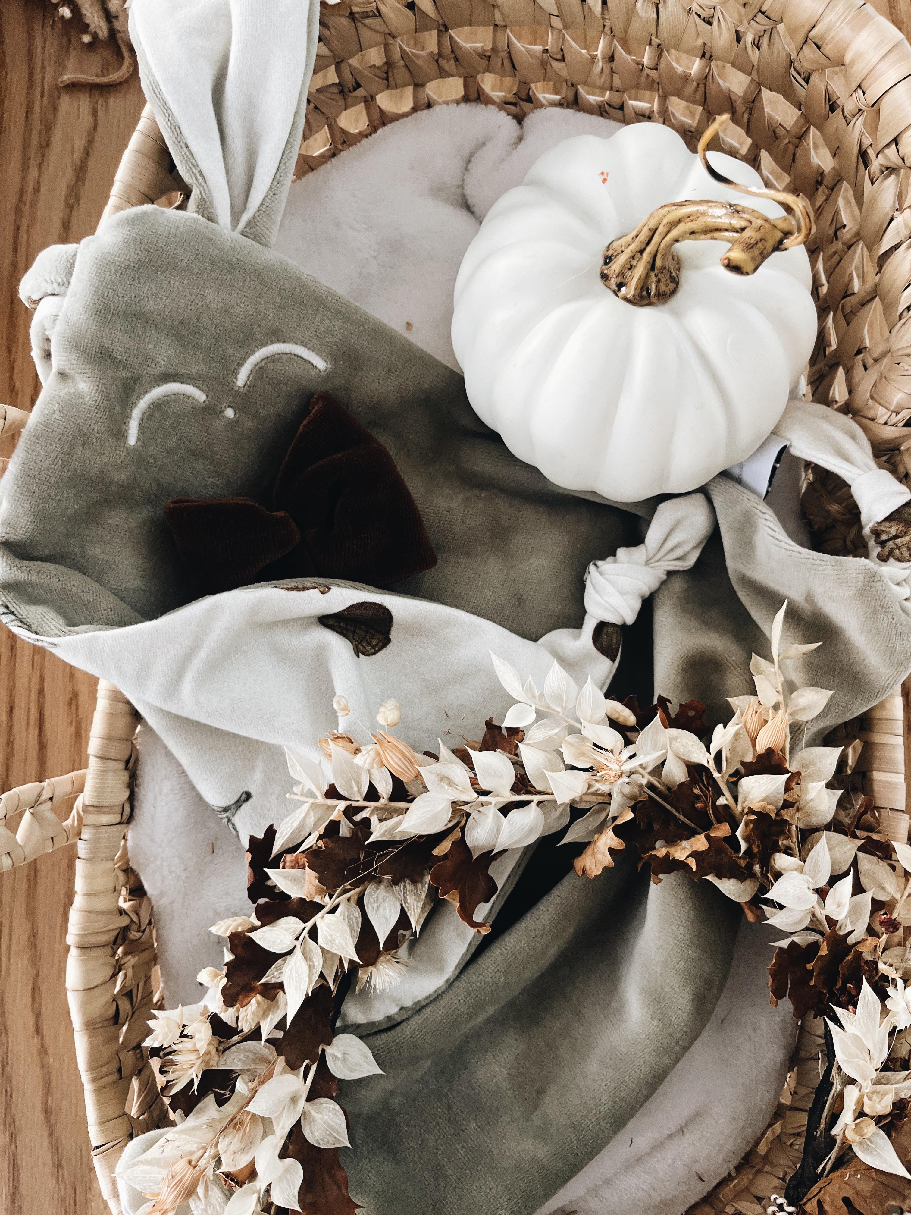 Doudou Velours Classique Noeuds - Acorns and Leaves
