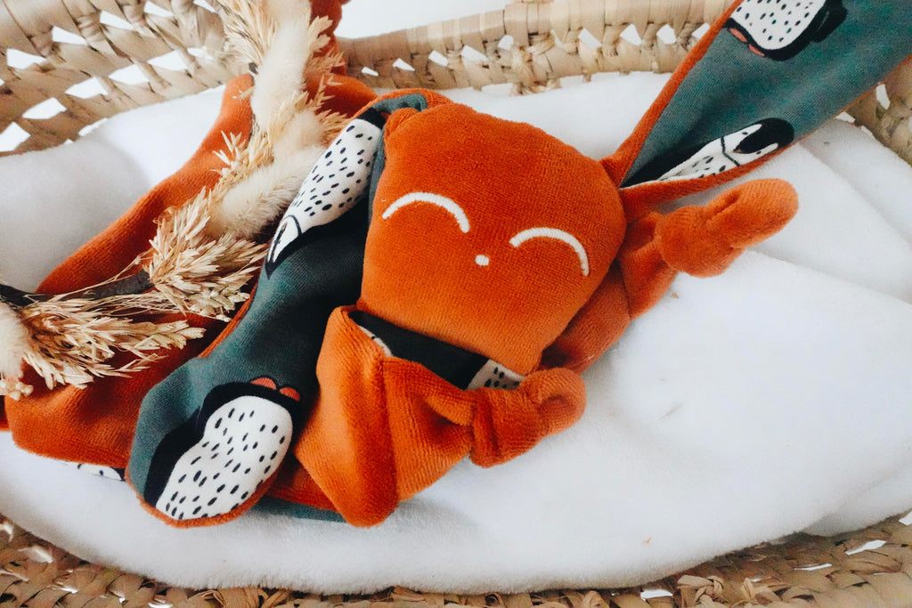 Doudou Velours Chouchou – Pingouins