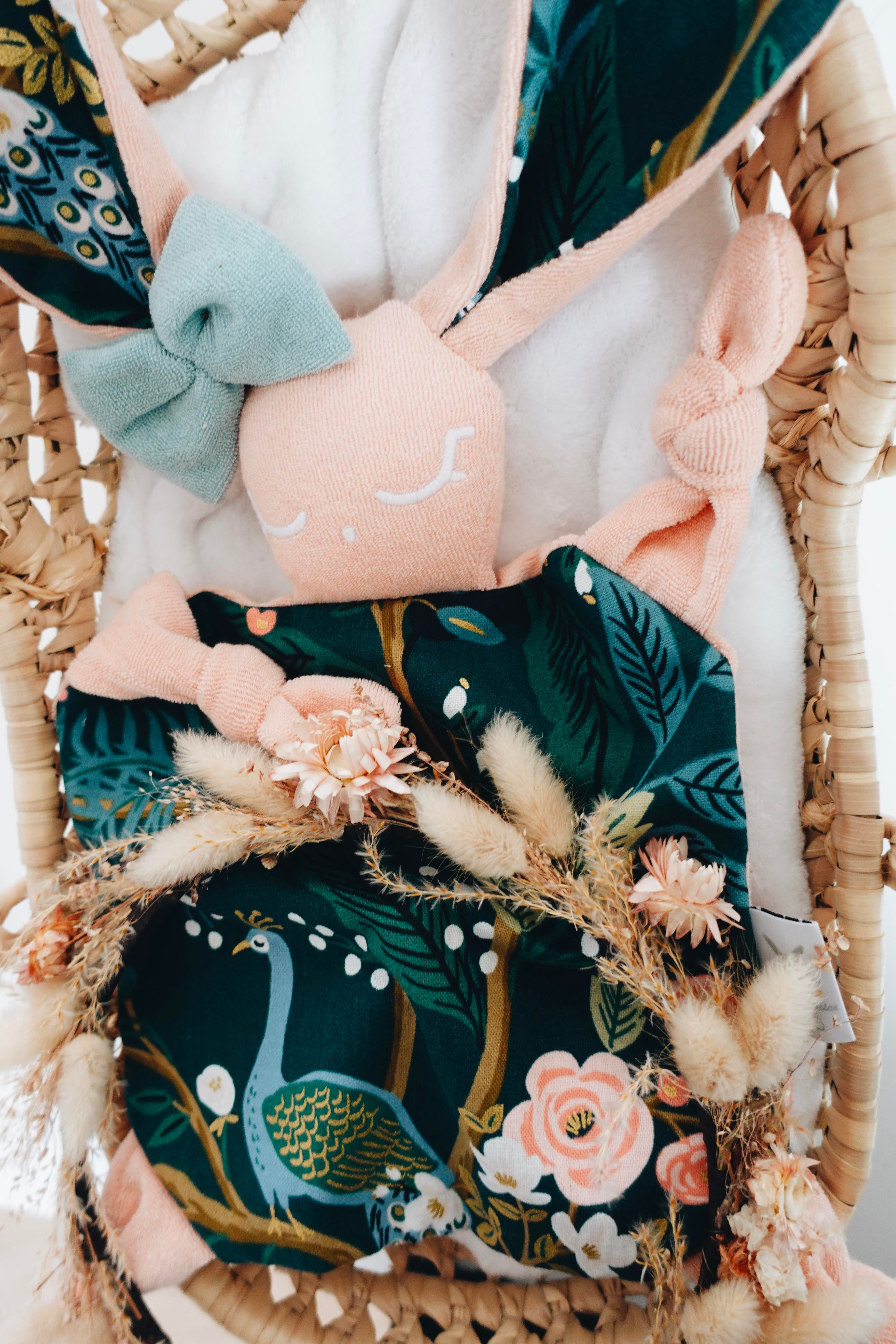Doudou Eponge Chouchou – Peacock