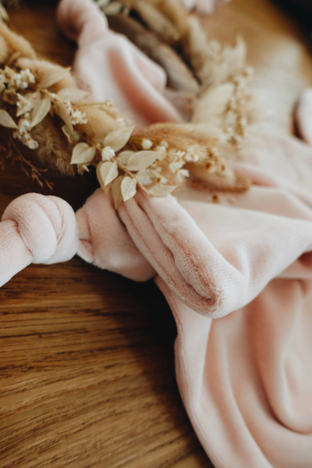 PROTOTYPE - Doudou Velours Classique Noeuds - Little Bears