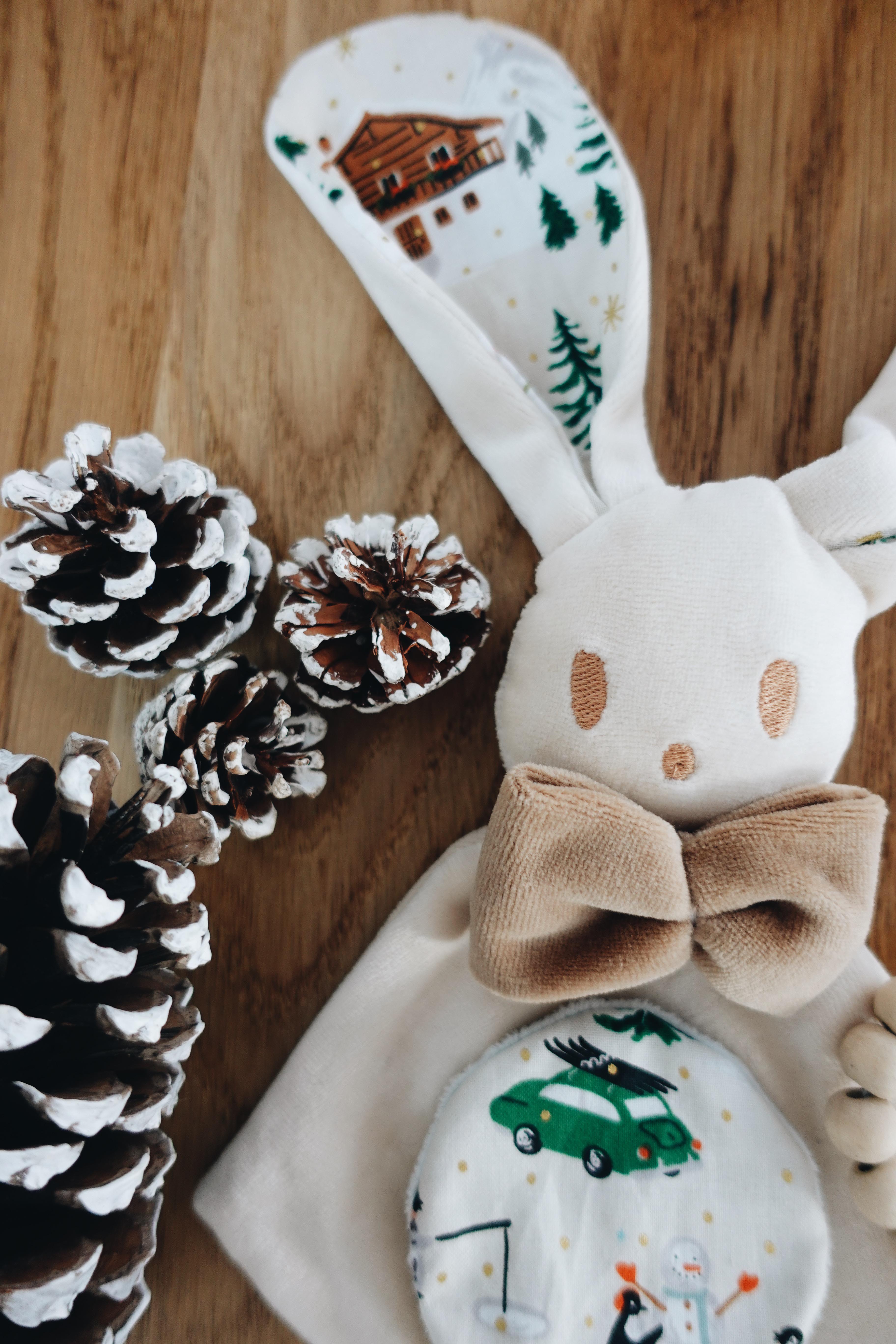 PROTOTYPE - Bébé Doudou Velours - Penguin Village