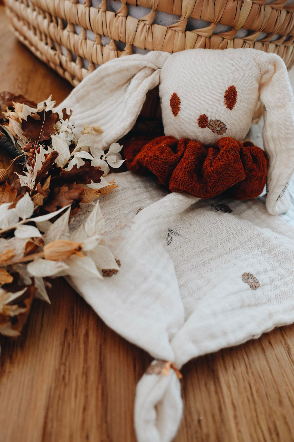 PROTOTYPE - Bébé Doudou Lange - Tiny Flowers