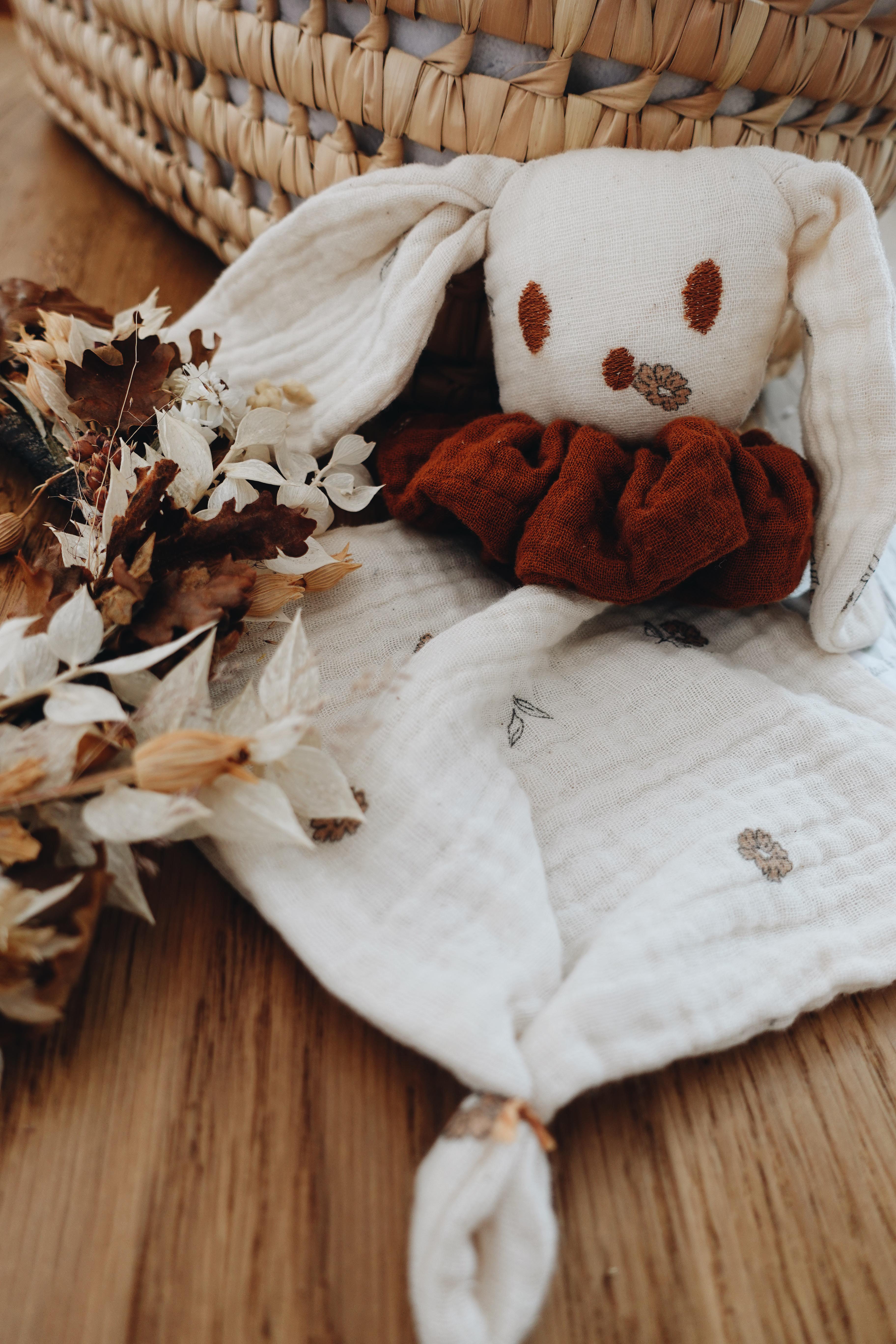 PROTOTYPE - Bébé Doudou Lange - Tiny Flowers