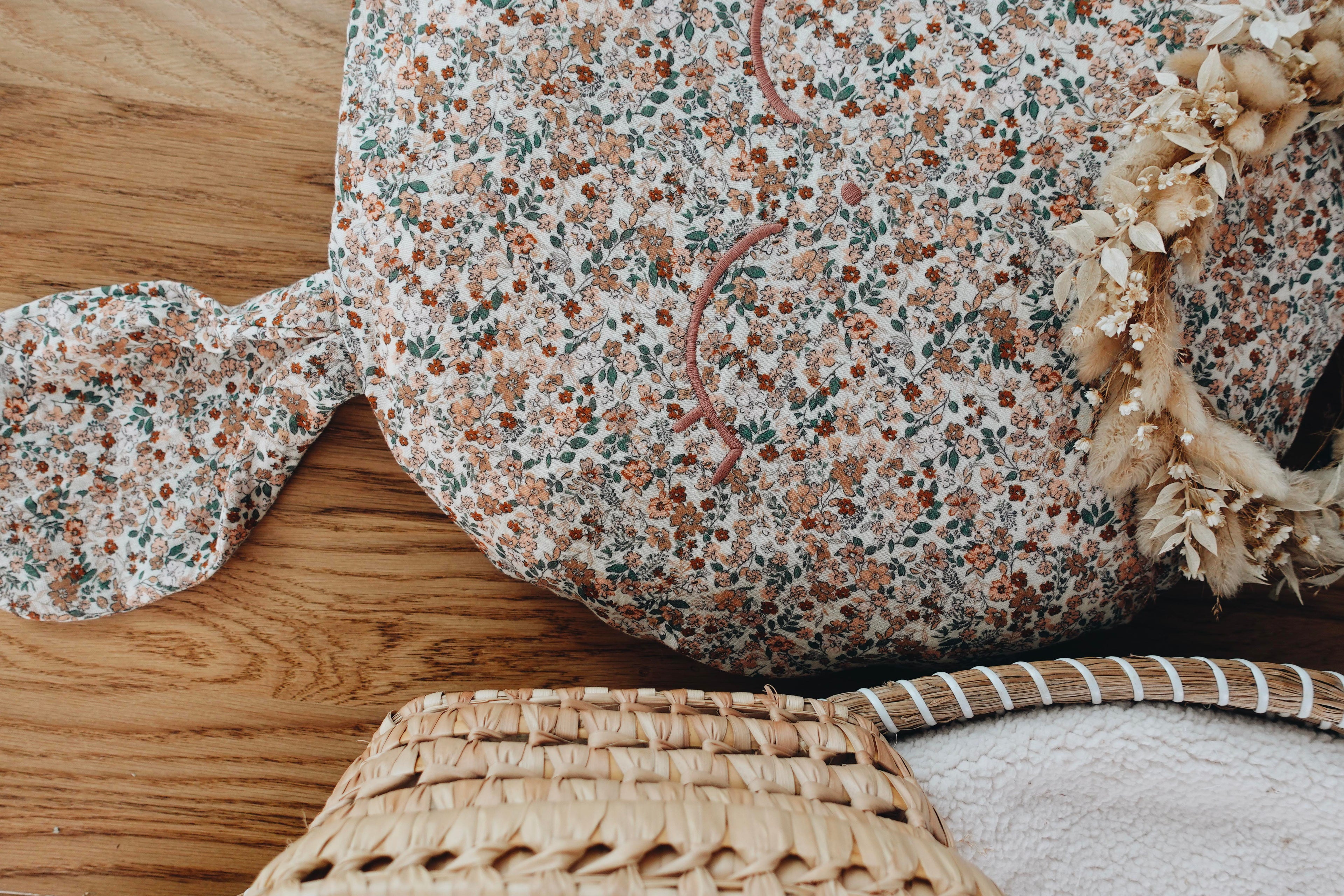 Petit Coussin Lange - Fleurs