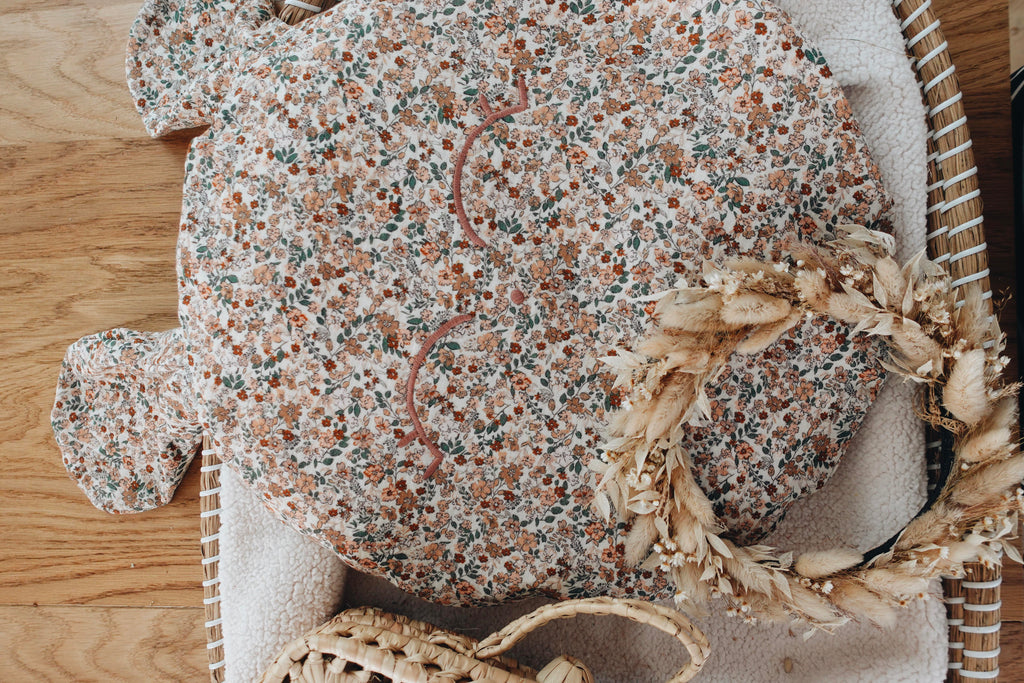 Petit Coussin Lange - Fleurs