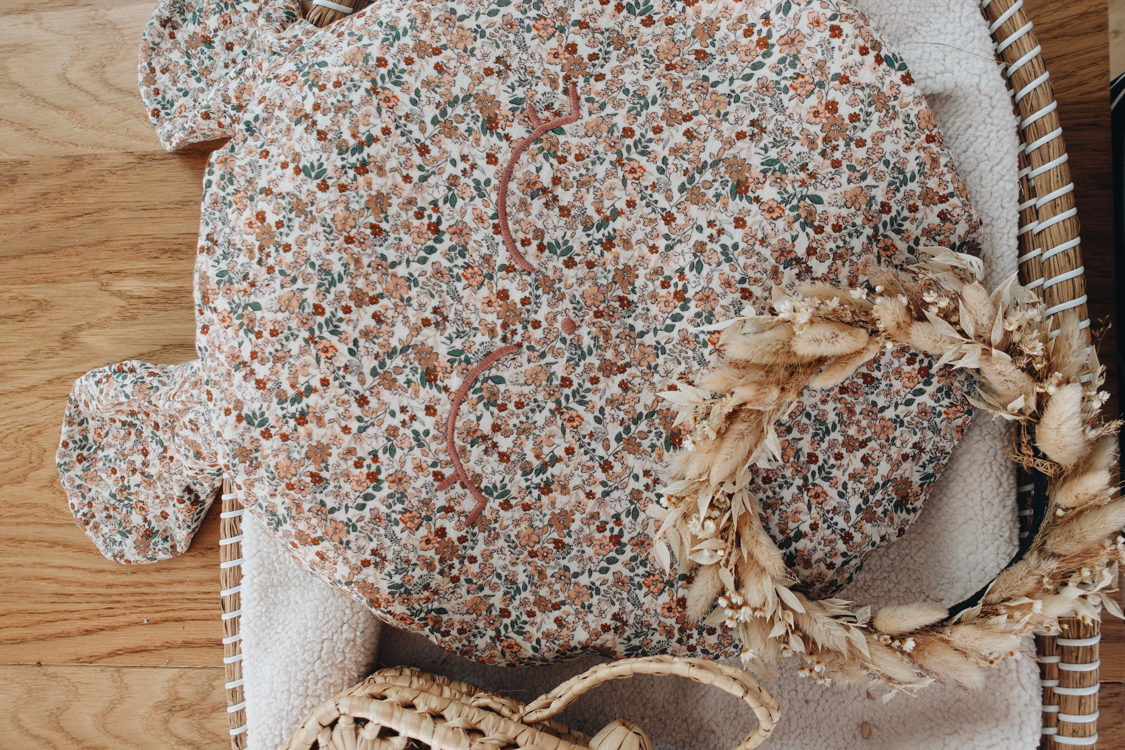 Petit Coussin Lange - Fleurs