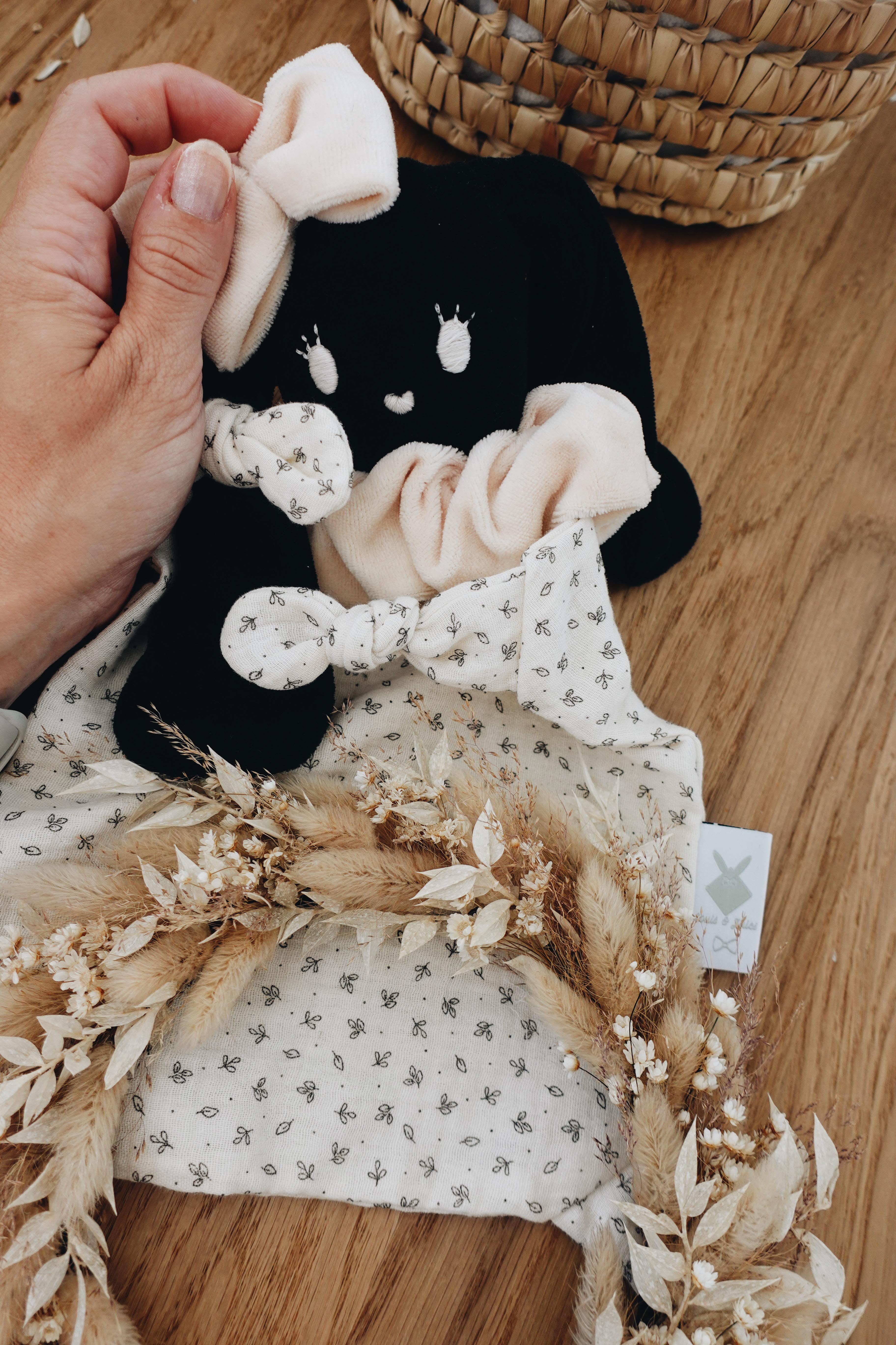 PROTOTYPE - Doudou Mousseline Feuilles