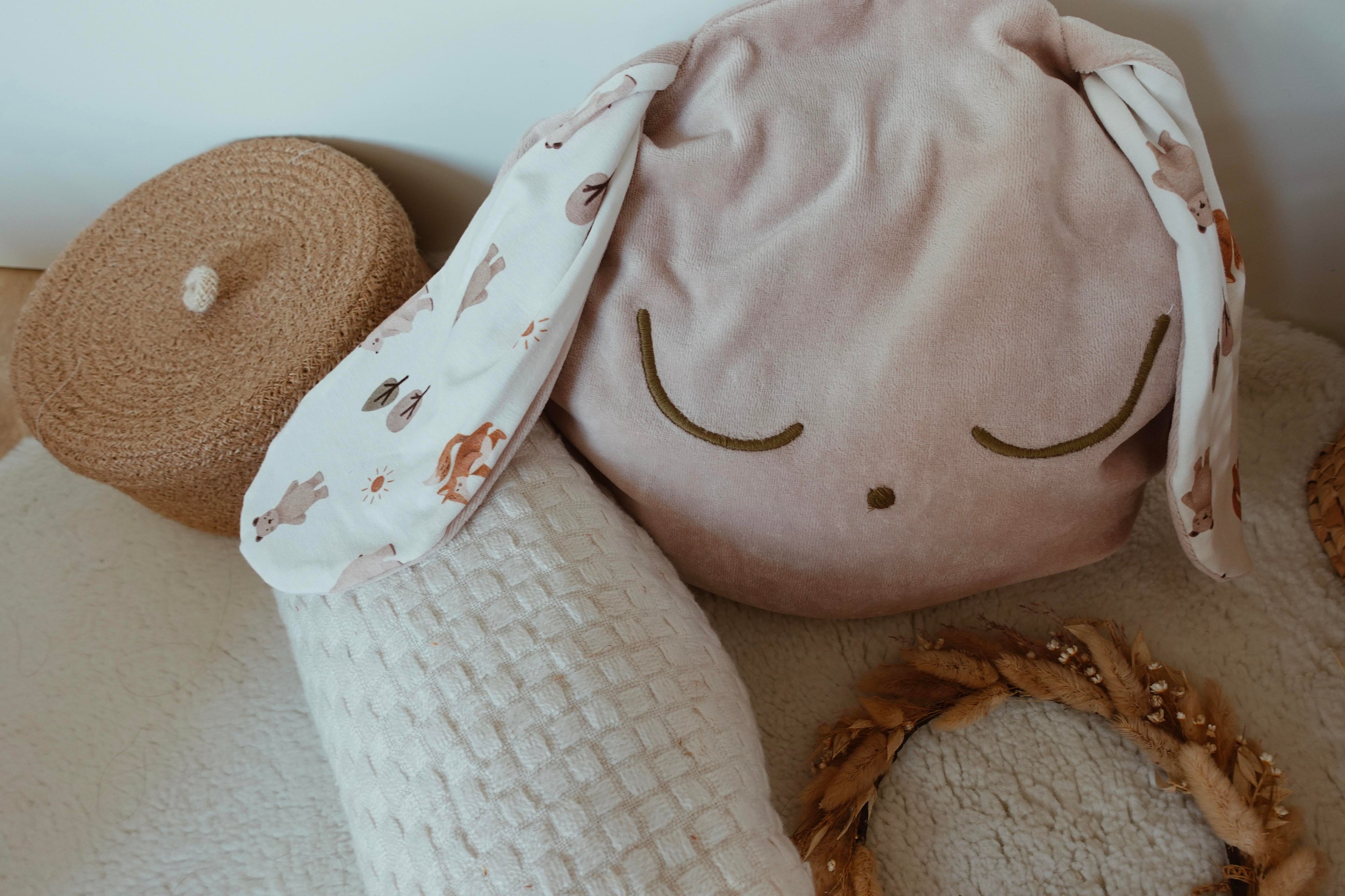 Petit Coussin Velours - Sweet Friends