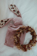 Bouillotte noyaux de cerise Velours - Vintage Floral
