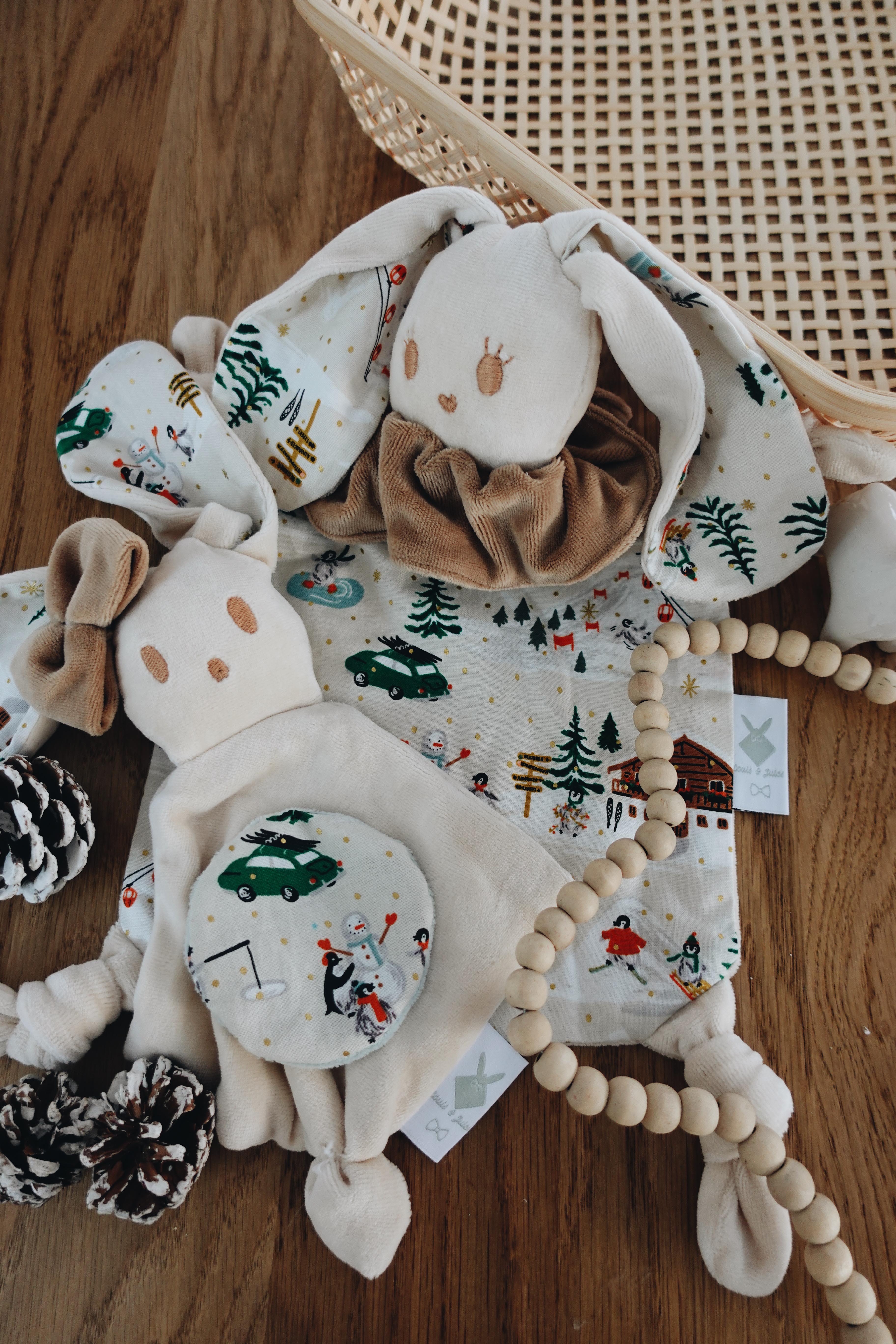 PROTOTYPE - Doudou Velours Chouchou - Penguin Village