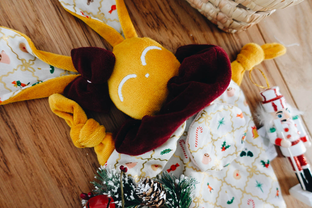 PROTOTYPE - Doudou Velours Chouchou - Holiday Argyle