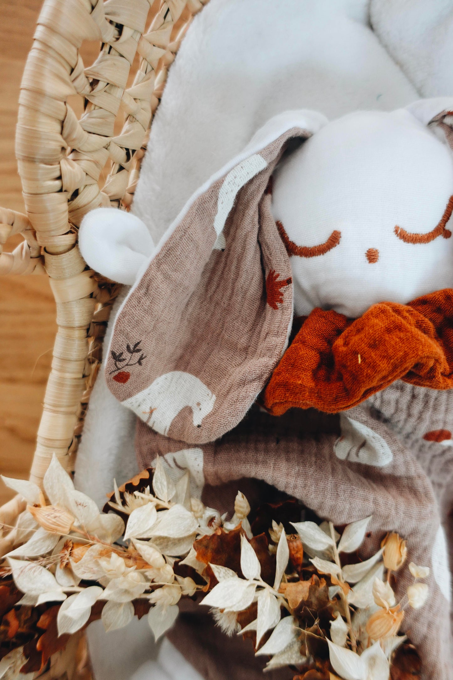 Doudou Lange Chouchou - Mocha bears