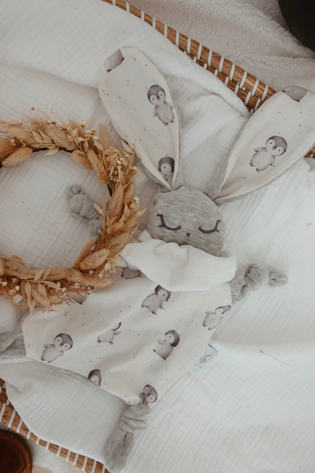 Doudou Velours Chouchou - Pinguins