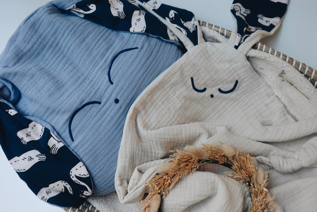 Petit Coussin Lange - Blue Swan