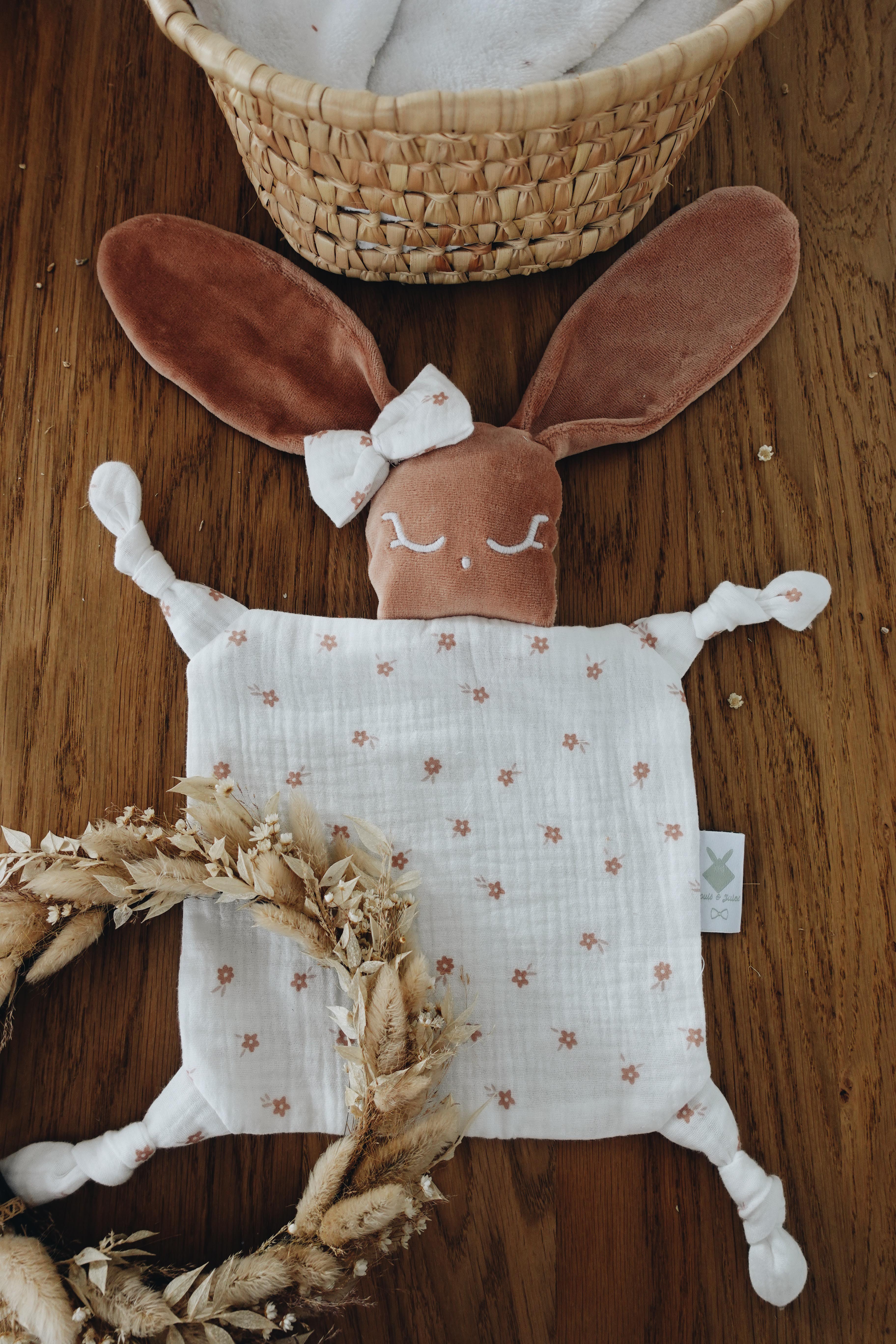 PROTOTYPE - Doudou Mousseline Ditsy Flowers