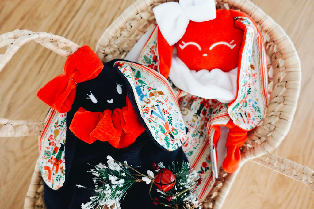 PROTOTYPE - Bouillotte noyaux de cerise velours - Deck the Halls