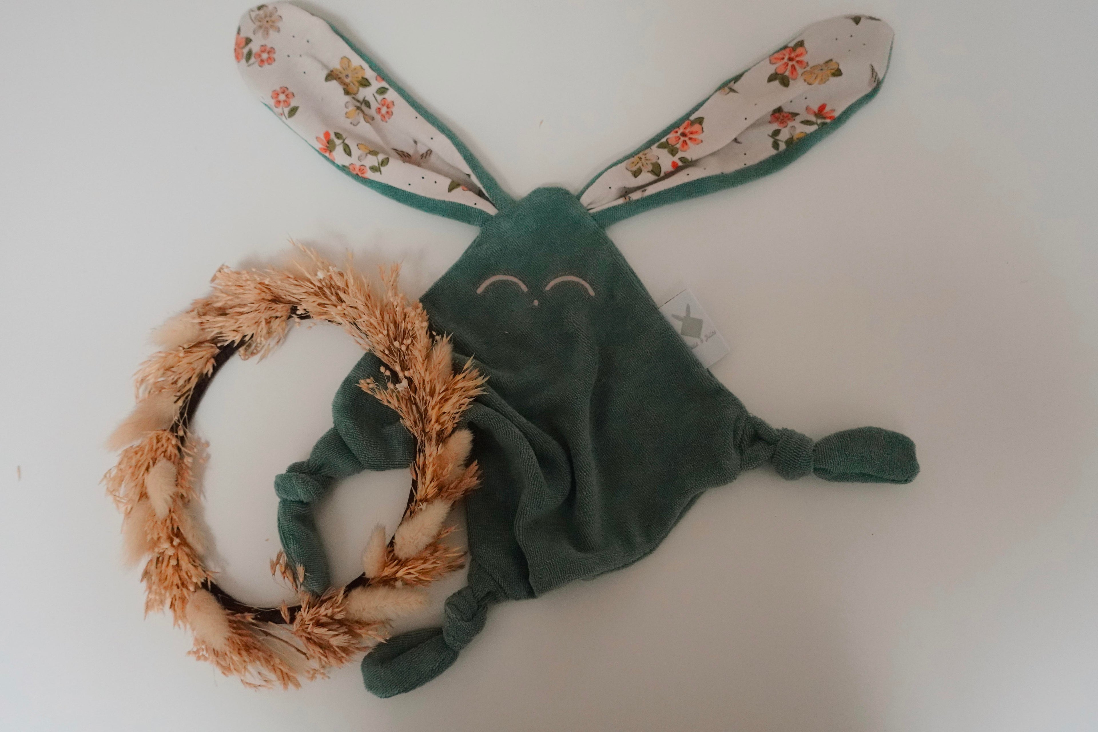 Doudou Eponge Mini Noeuds - Oisillons