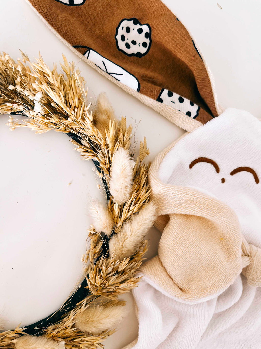Doudou Eponge Mini Noeuds - Milk and Cookies