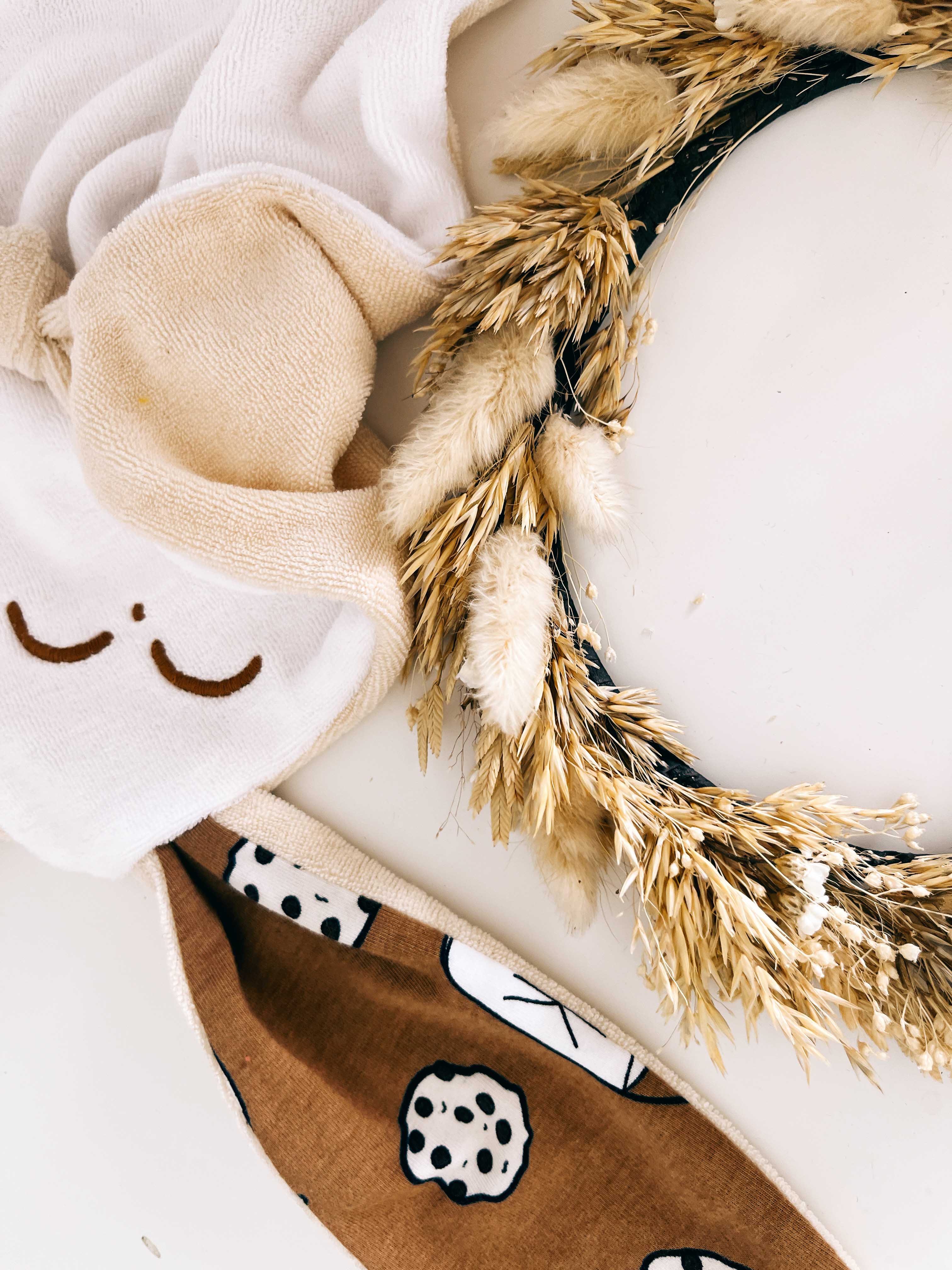 Doudou Eponge Mini Noeuds - Milk and Cookies