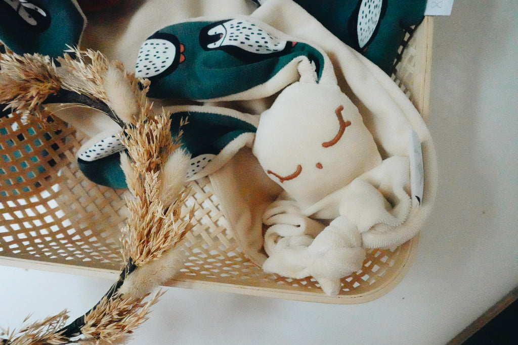 Doudou Velours Gaufrette - Pingouins
