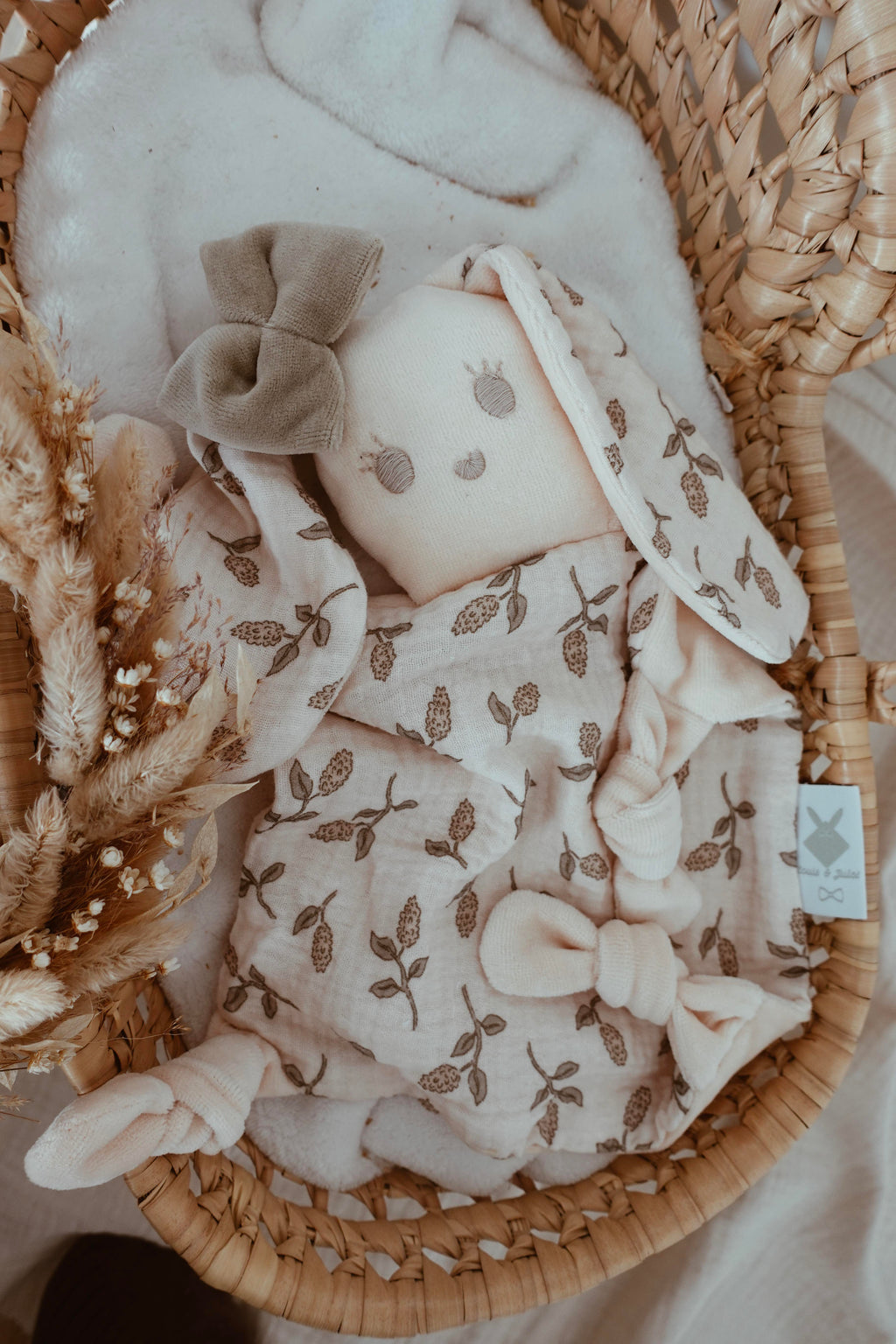 Doudou Velours Chouchou - Simple Flowers