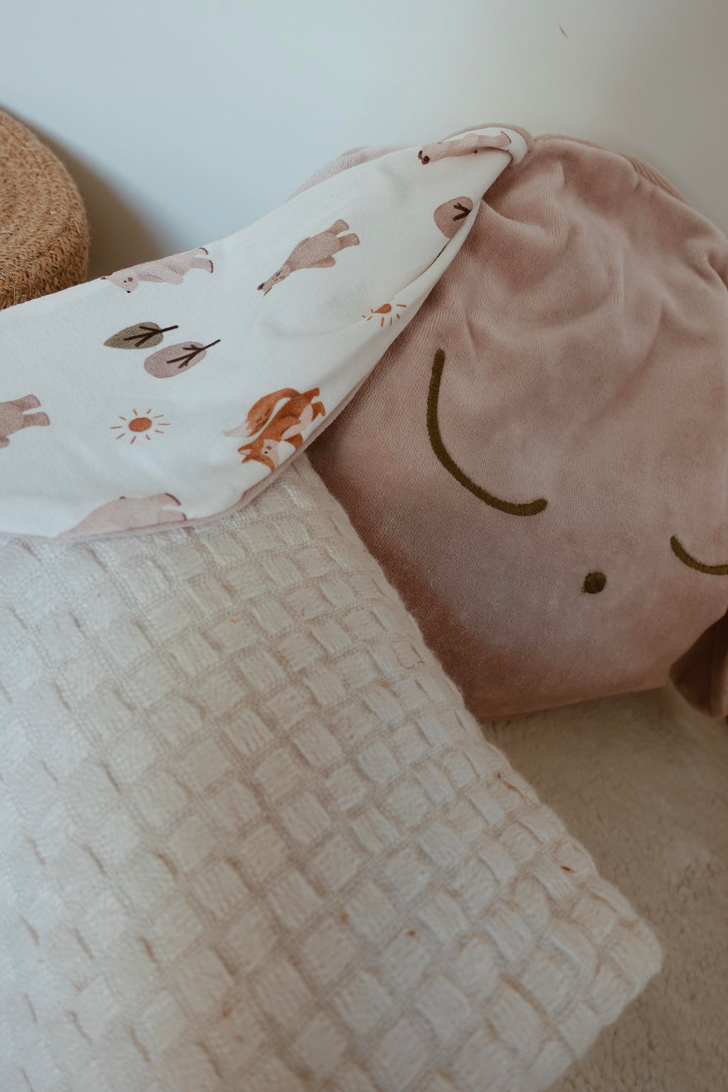 Petit Coussin Velours - Sweet Friends