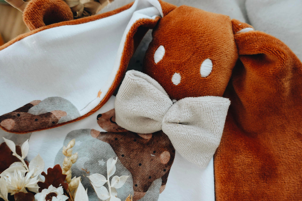 PROTOTYPE - Doudou Toudoux Blanc/Caramel