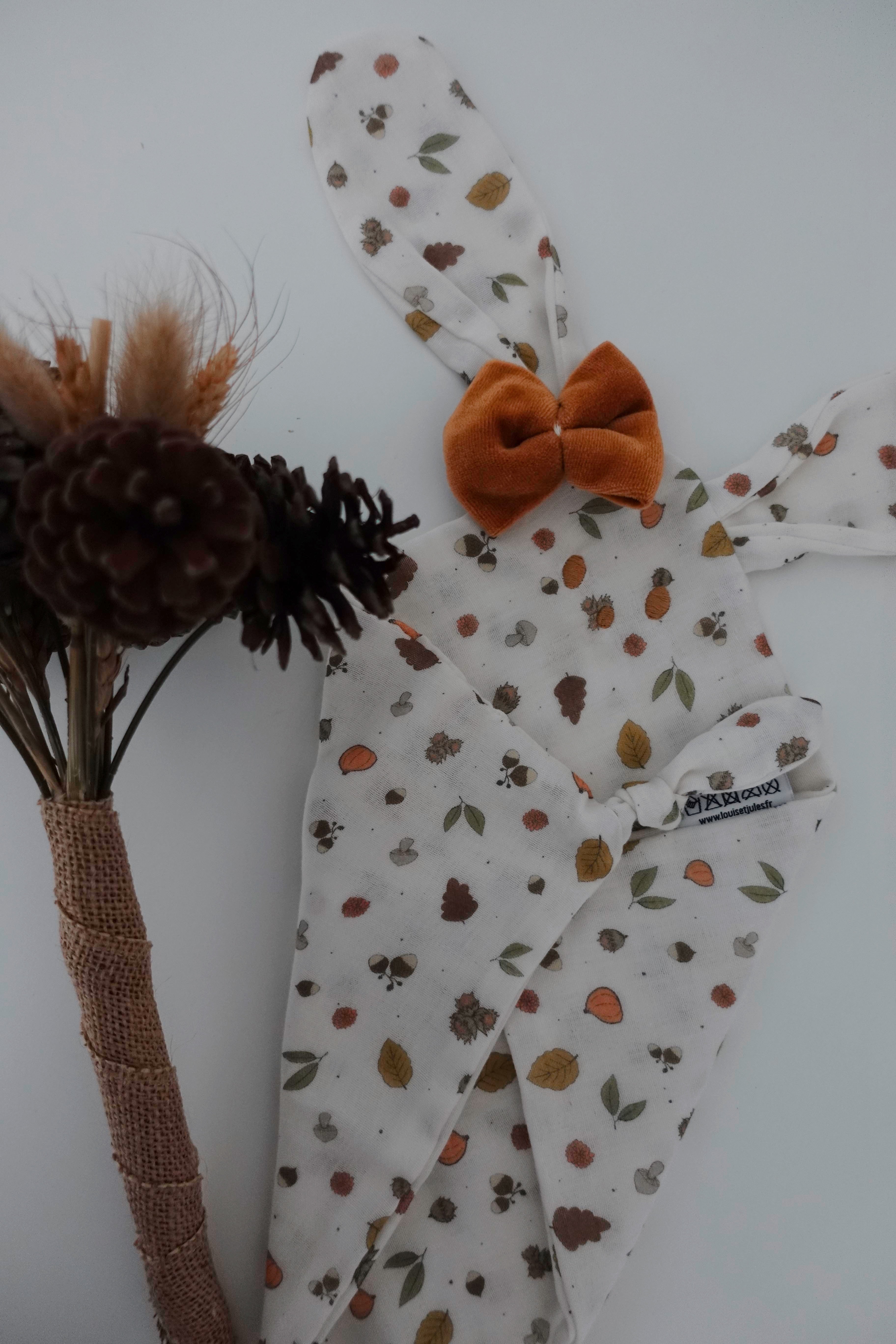 Doudou lange Classique Noeuds - Automne