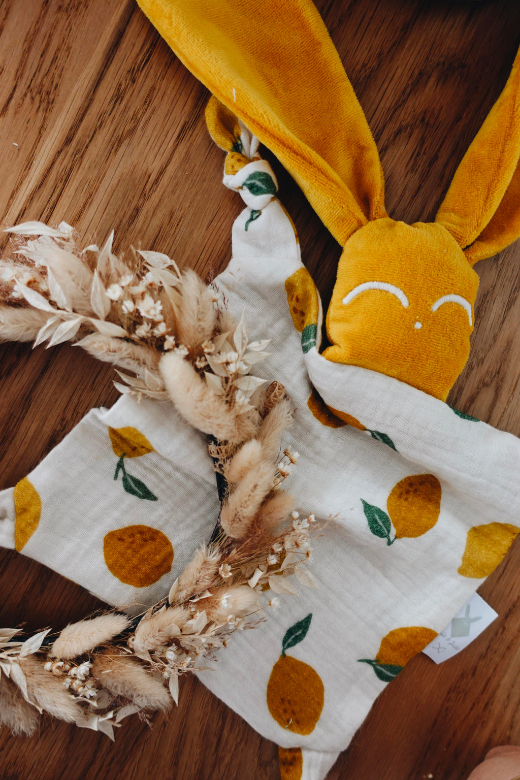 PROTOTYPE - Doudou Mousseline Big Lemons