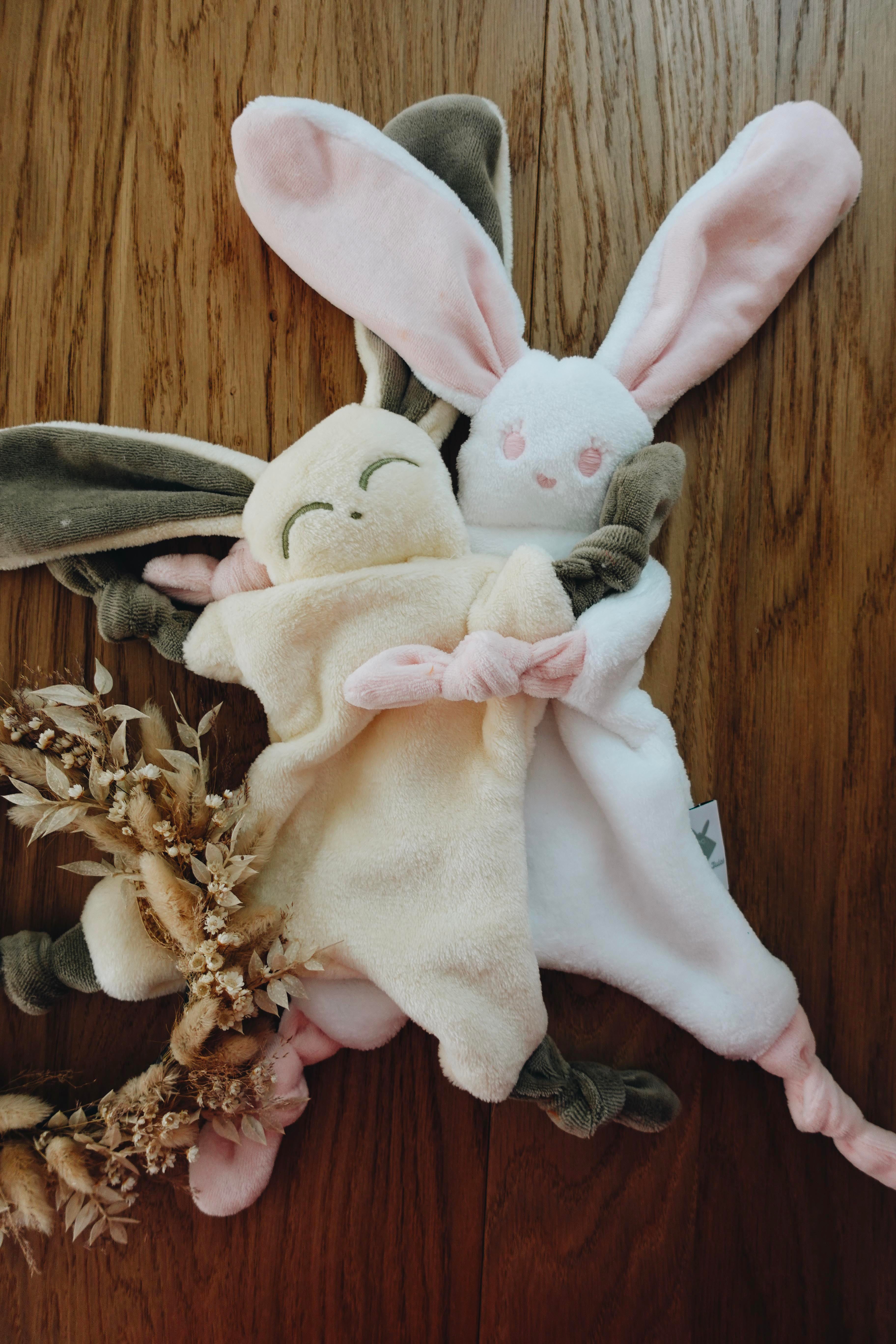 Doudou Toudoux Chamallow/Blanc