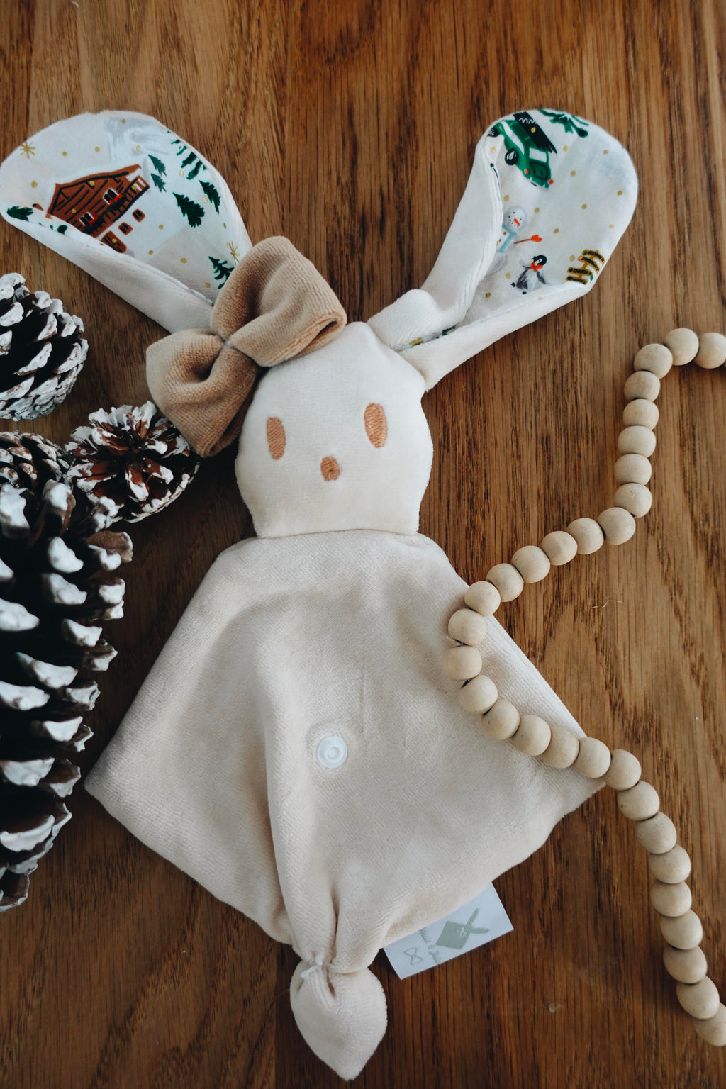 PROTOTYPE - Bébé Doudou Velours - Penguin Village