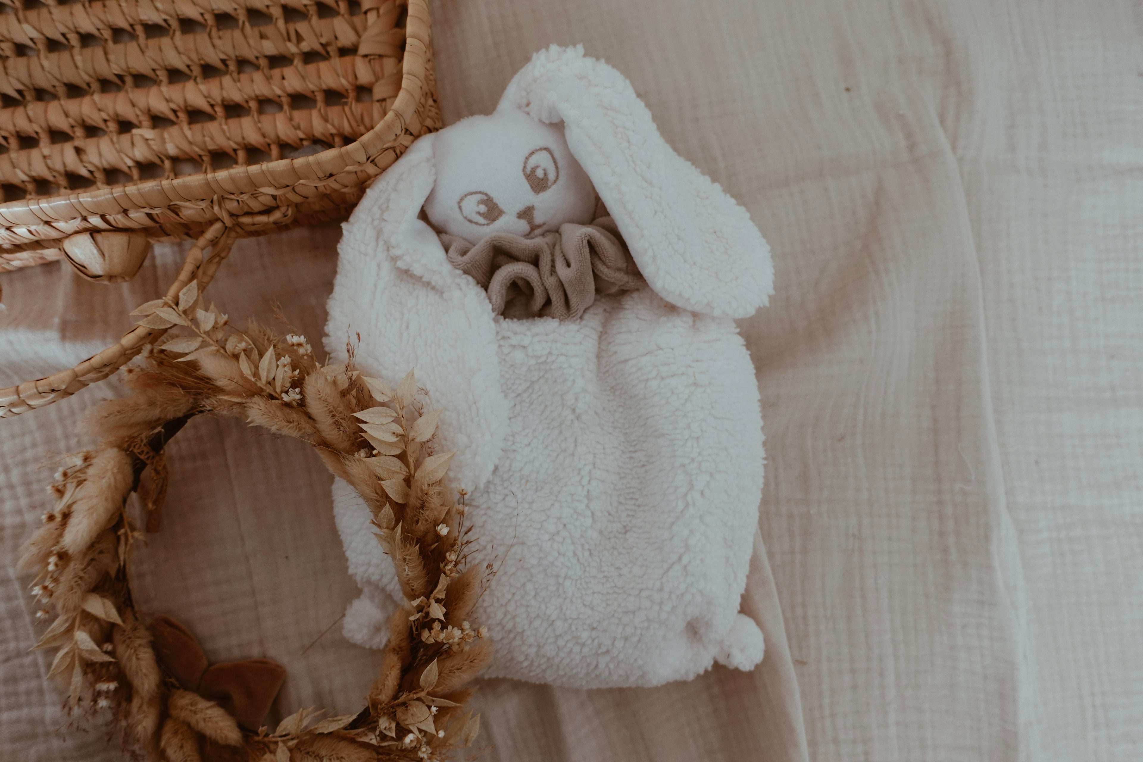 Bouillotte noyaux de cerise moumoute Pure - Epaisse Lait