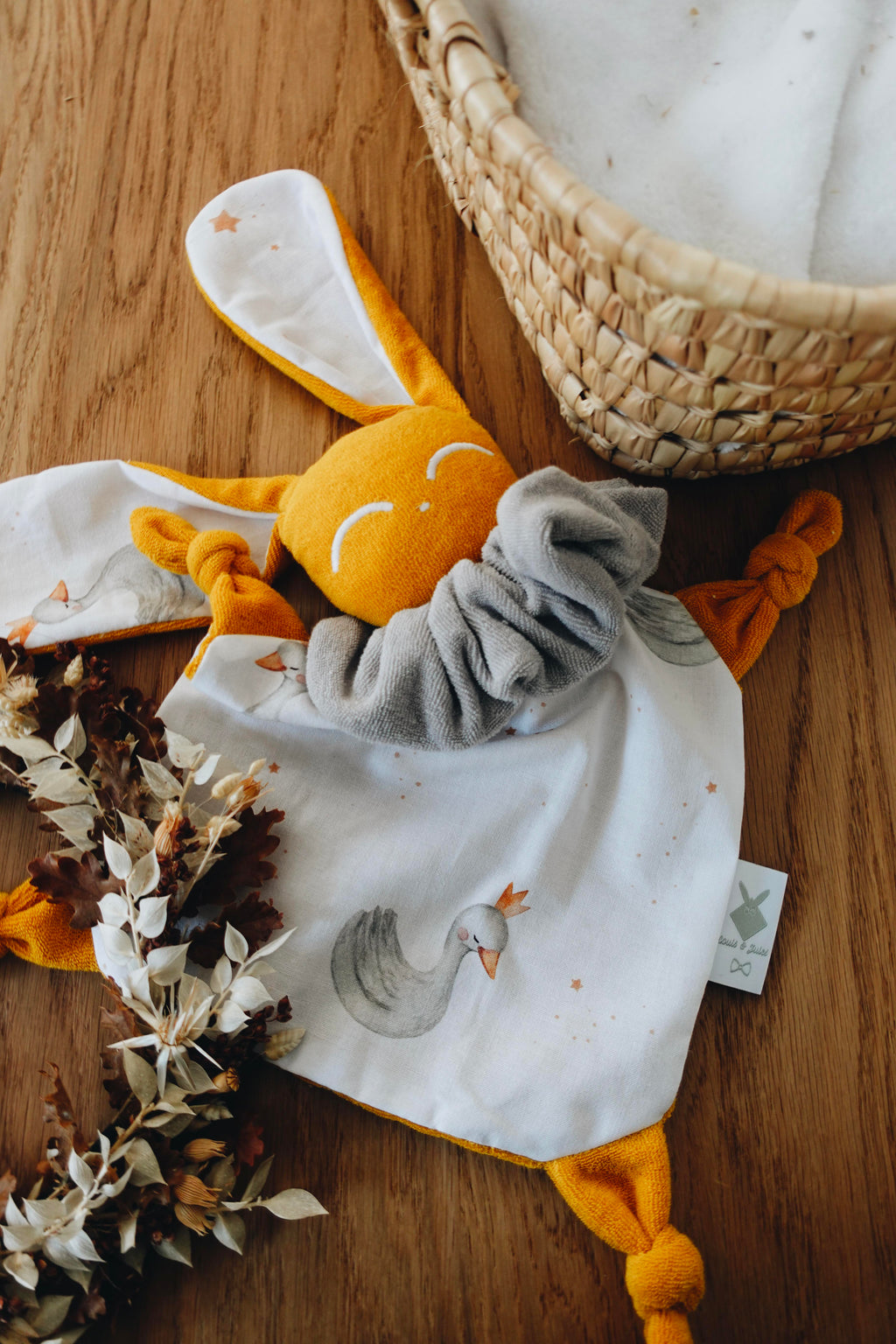 PROTOTYPE - Doudou Eponge Chouchou – Cygne étoilé