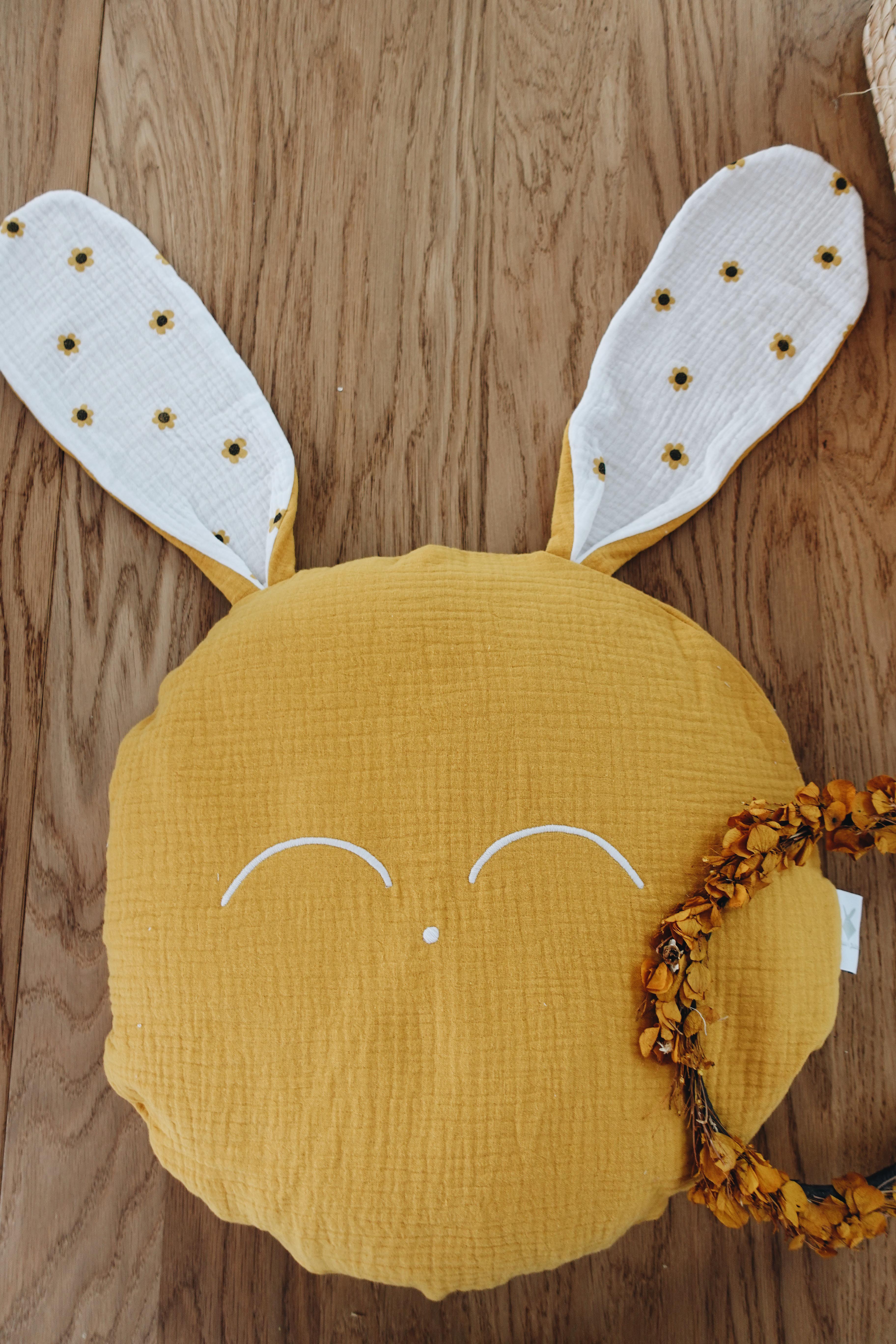 Petit Coussin Lange - Yellow Daisies