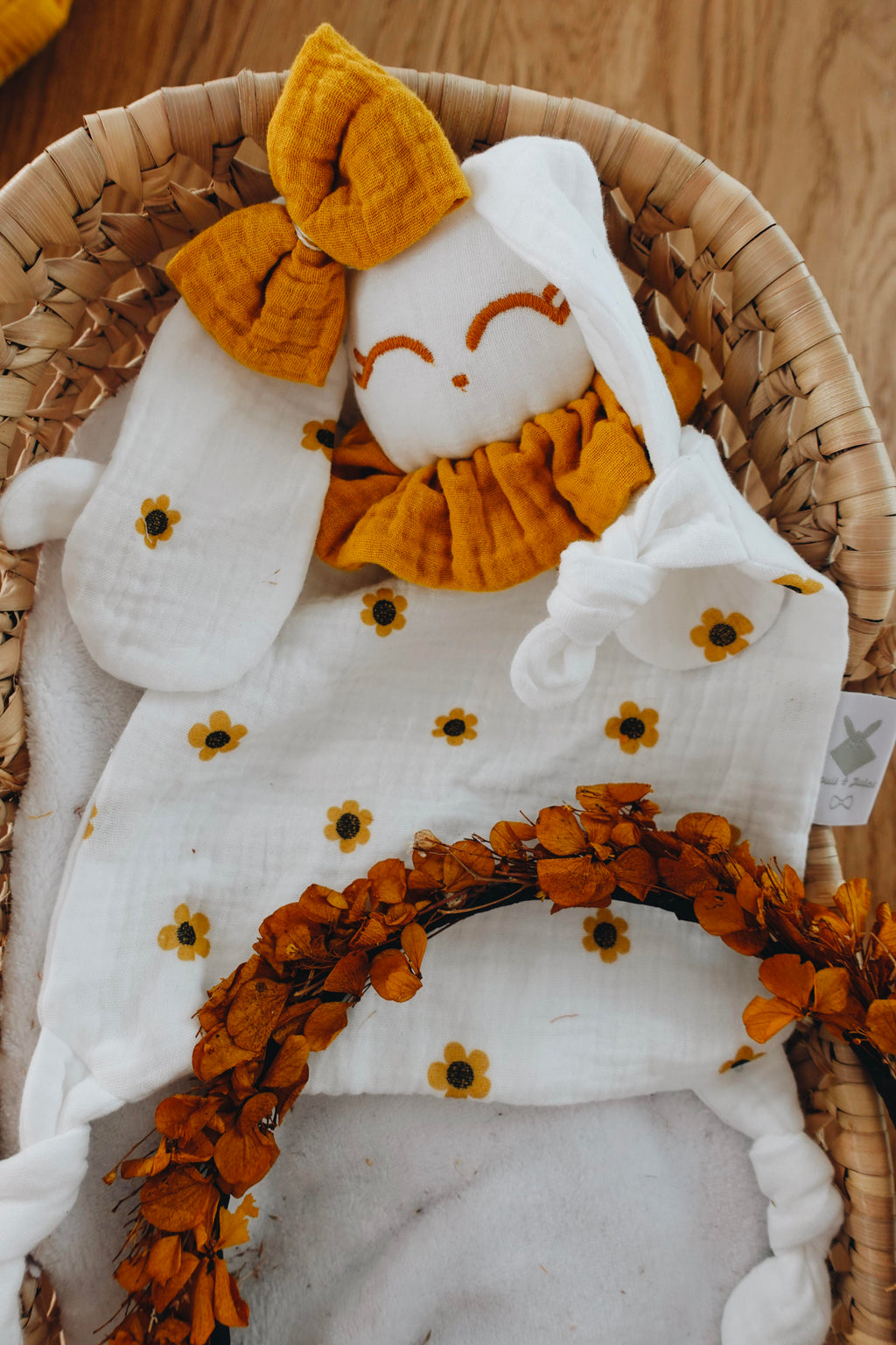 PROTOTYPE - Doudou Lange Chouchou – Yellow Daisies