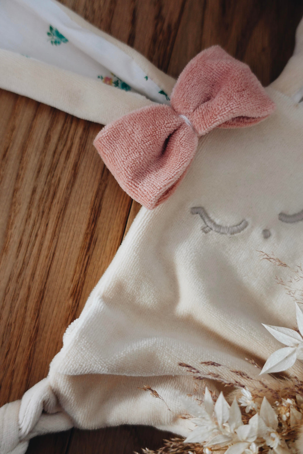 PROTOTYPE - Doudou Velours Mini Noeuds - Posy