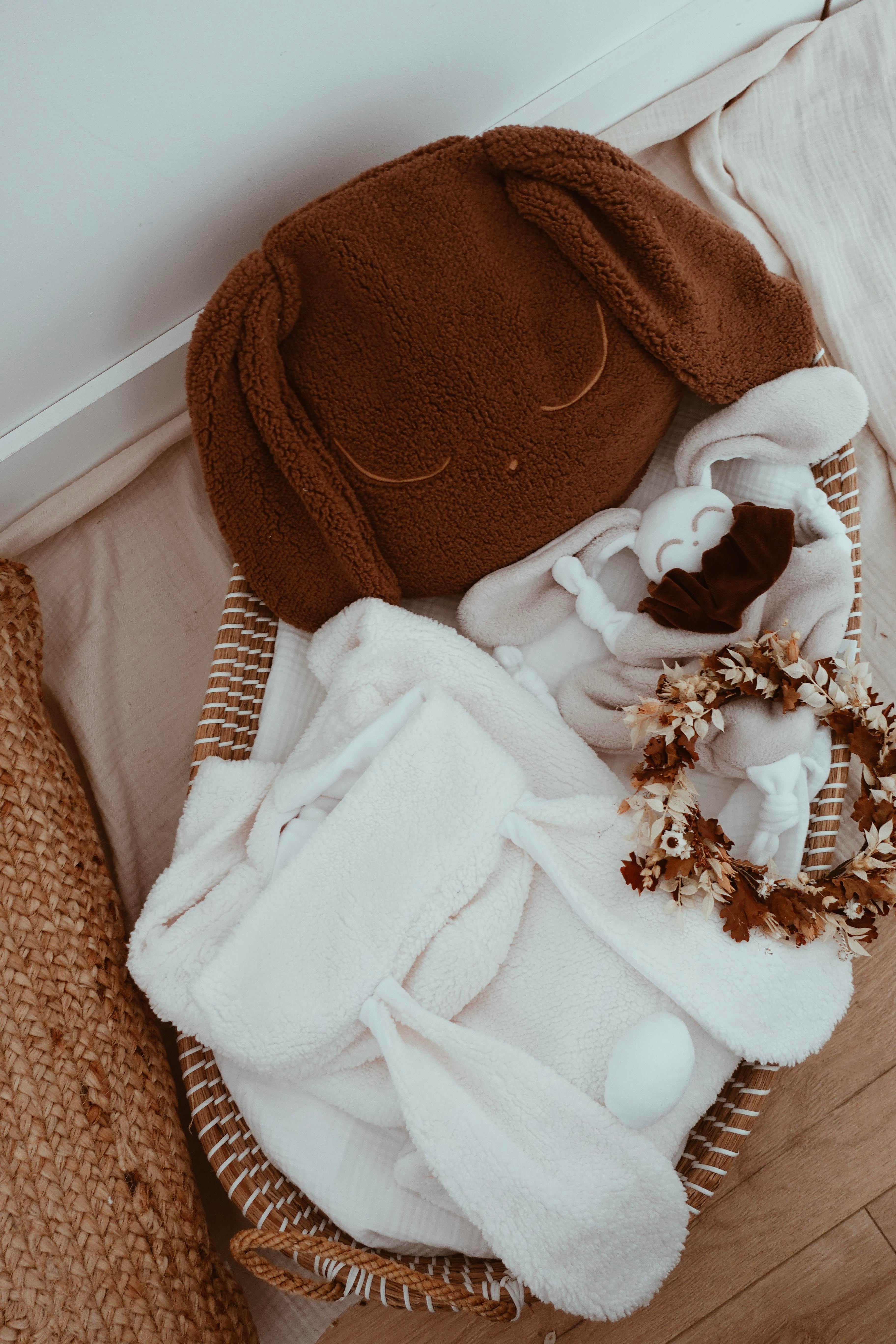 Petit Coussin Moumoute Pure - Épaisse Chocolat