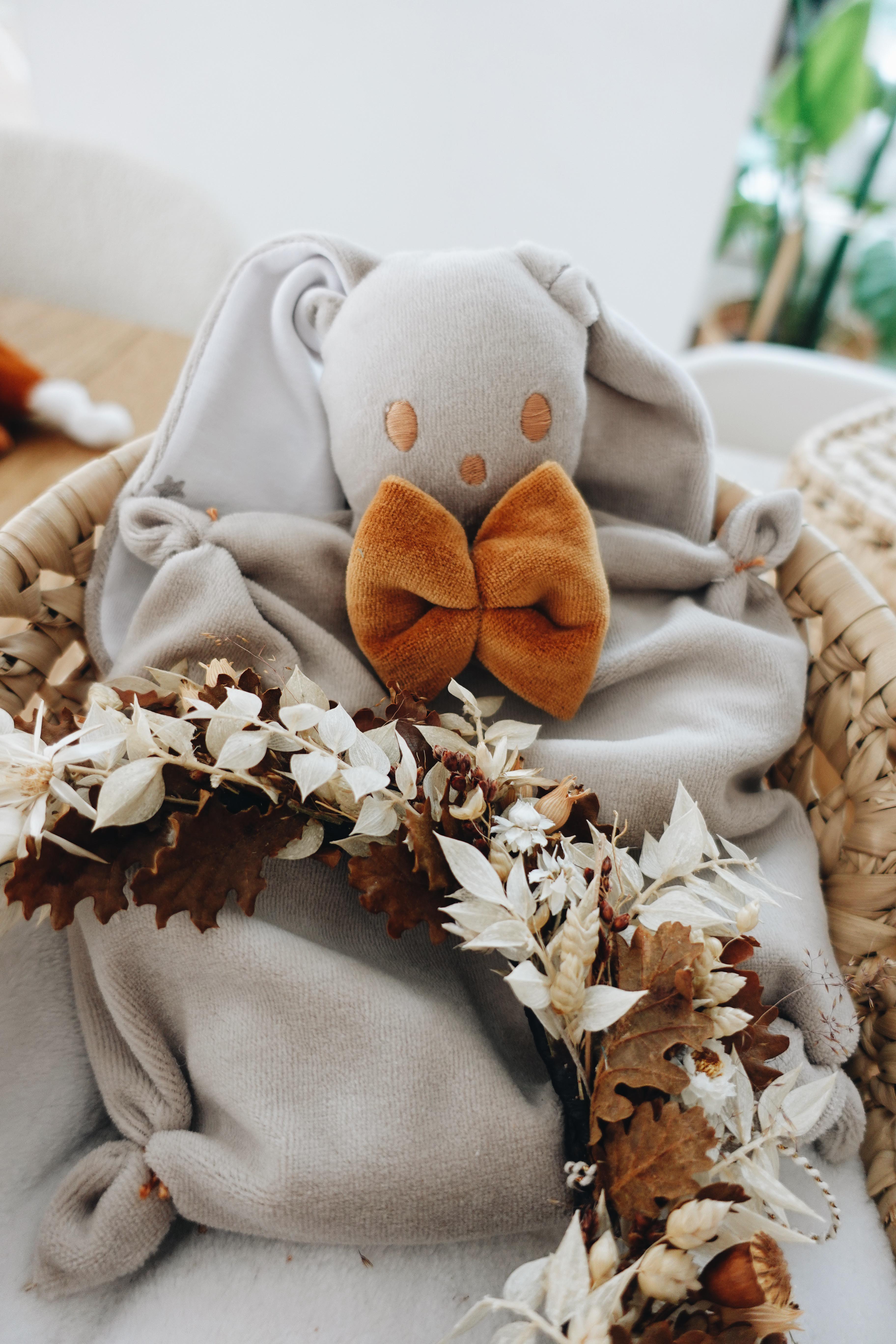 Bouillotte noyaux de cerise Velours - Nuit