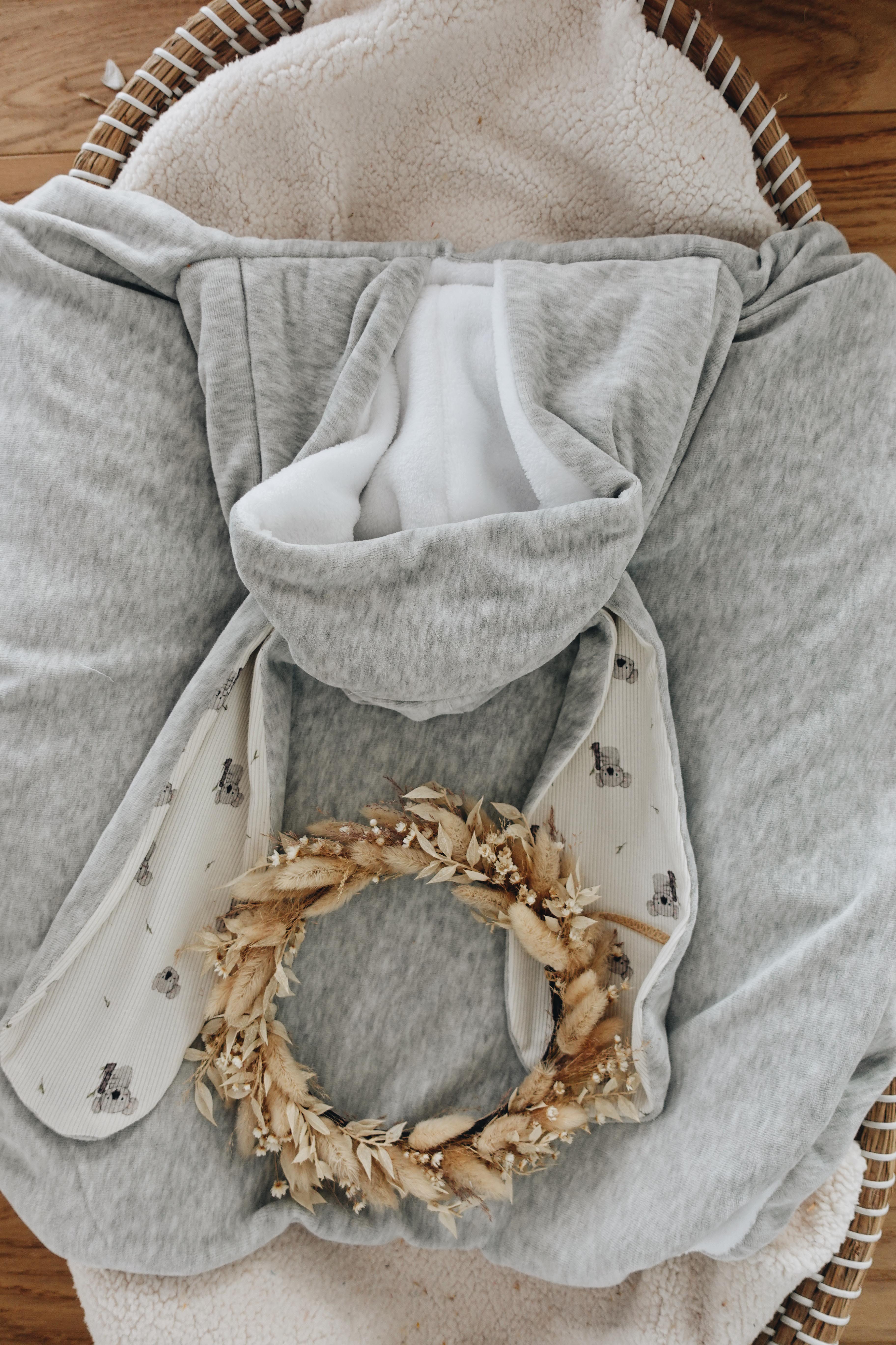 PROTOTYPE - Poncho Velours - Cute Koalas