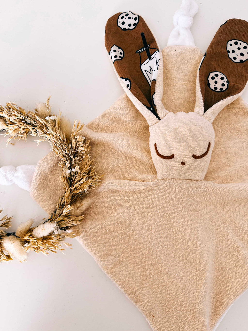 Doudou Eponge Câlin Noeuds - Milk and Cookies