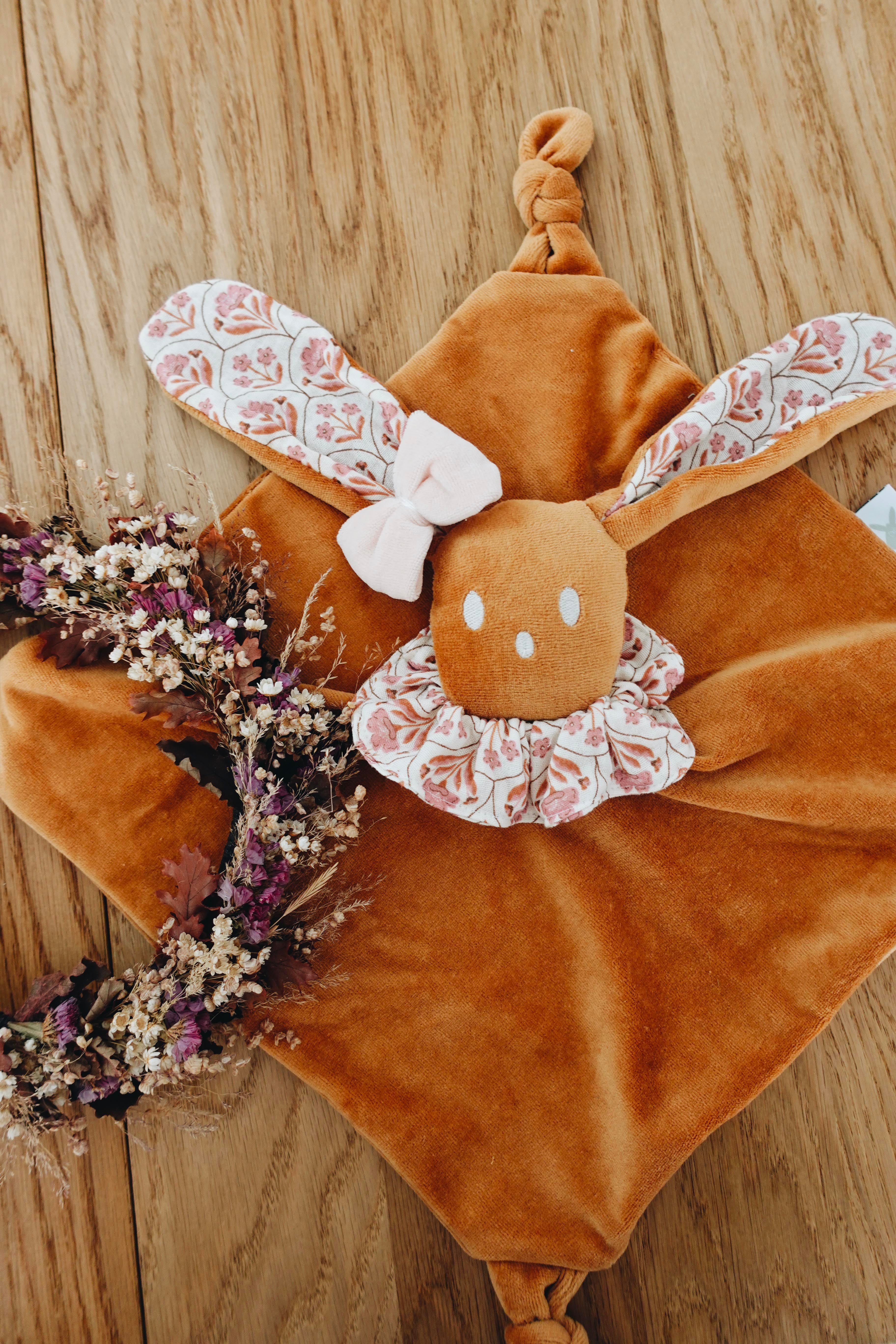 PROTOTYPE - Doudou Velours Câlin Noeuds - Indy Boho