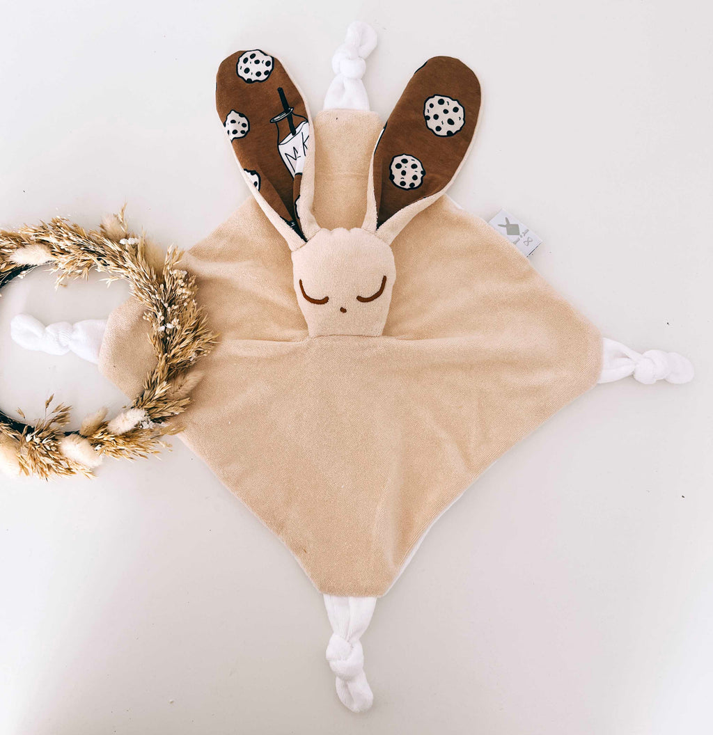 Doudou Eponge Câlin Noeuds - Milk and Cookies