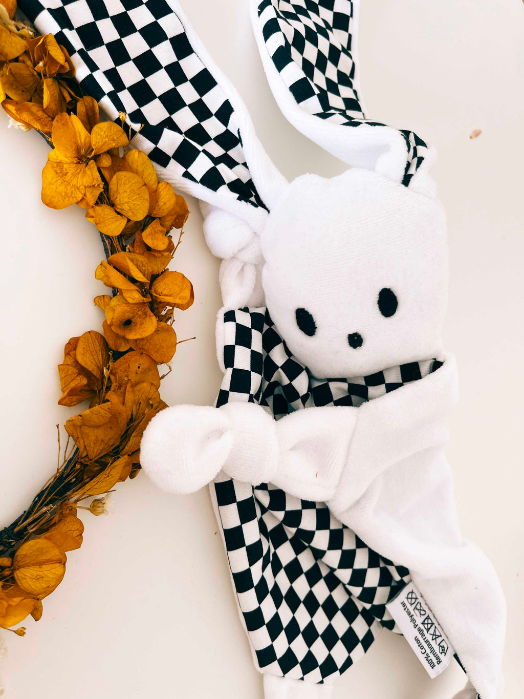 Doudou Velours Chouchou – Chessboard