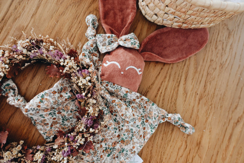 PROTOTYPE - Doudou Mousseline Fleurs