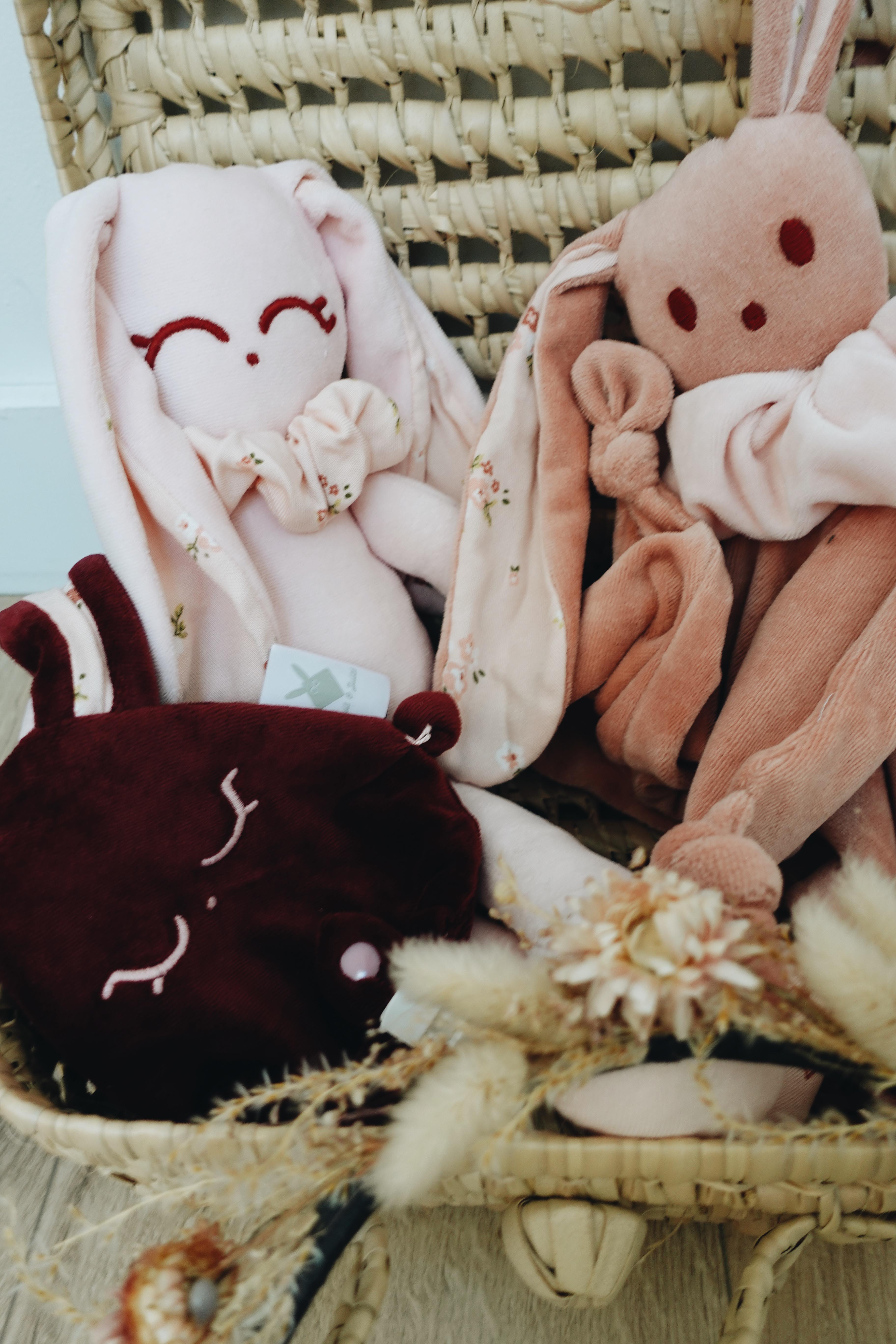 Doudou Velours Câlin Noeuds - Poésie