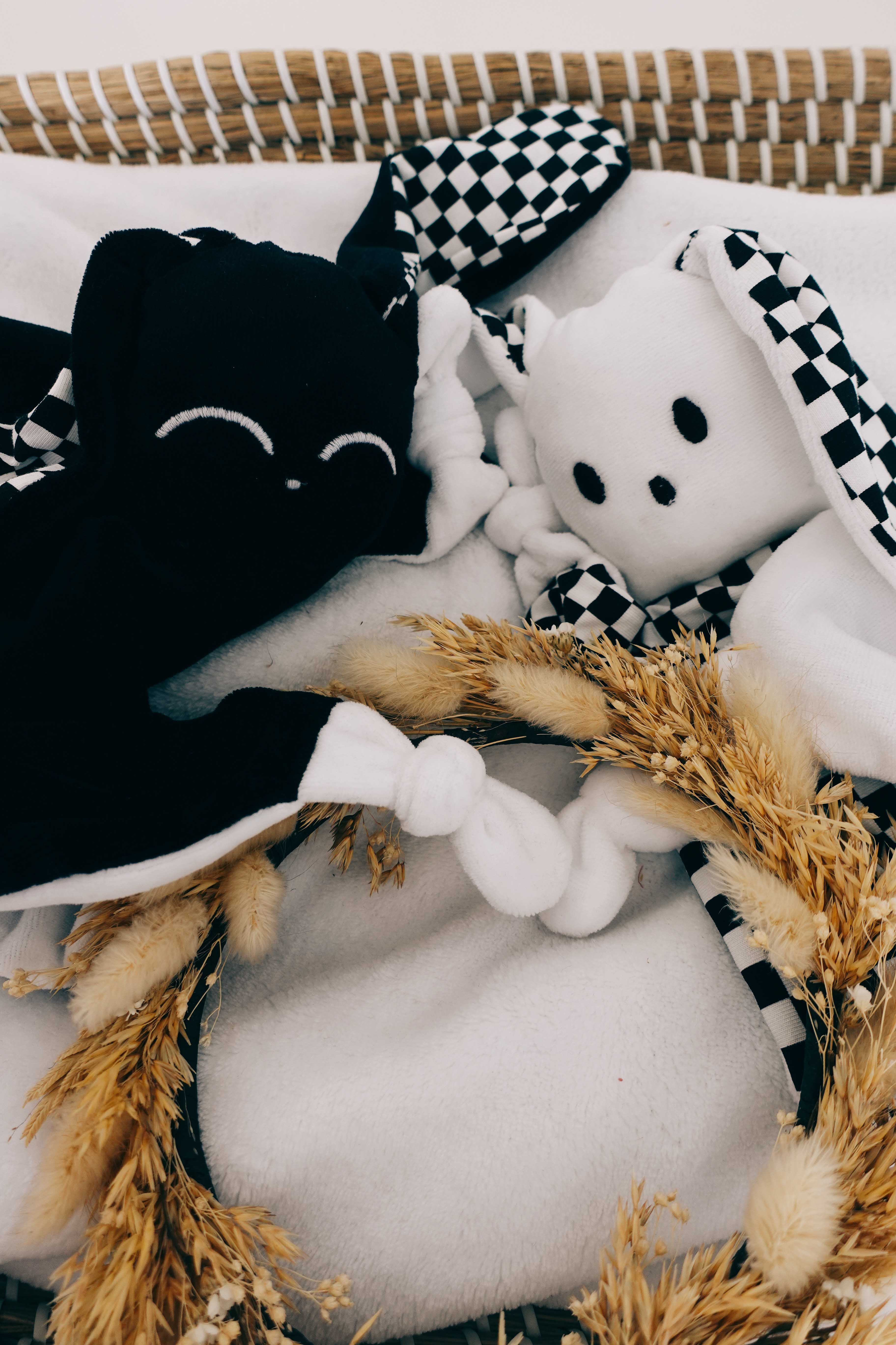 Doudou Velours Chouchou – Chessboard