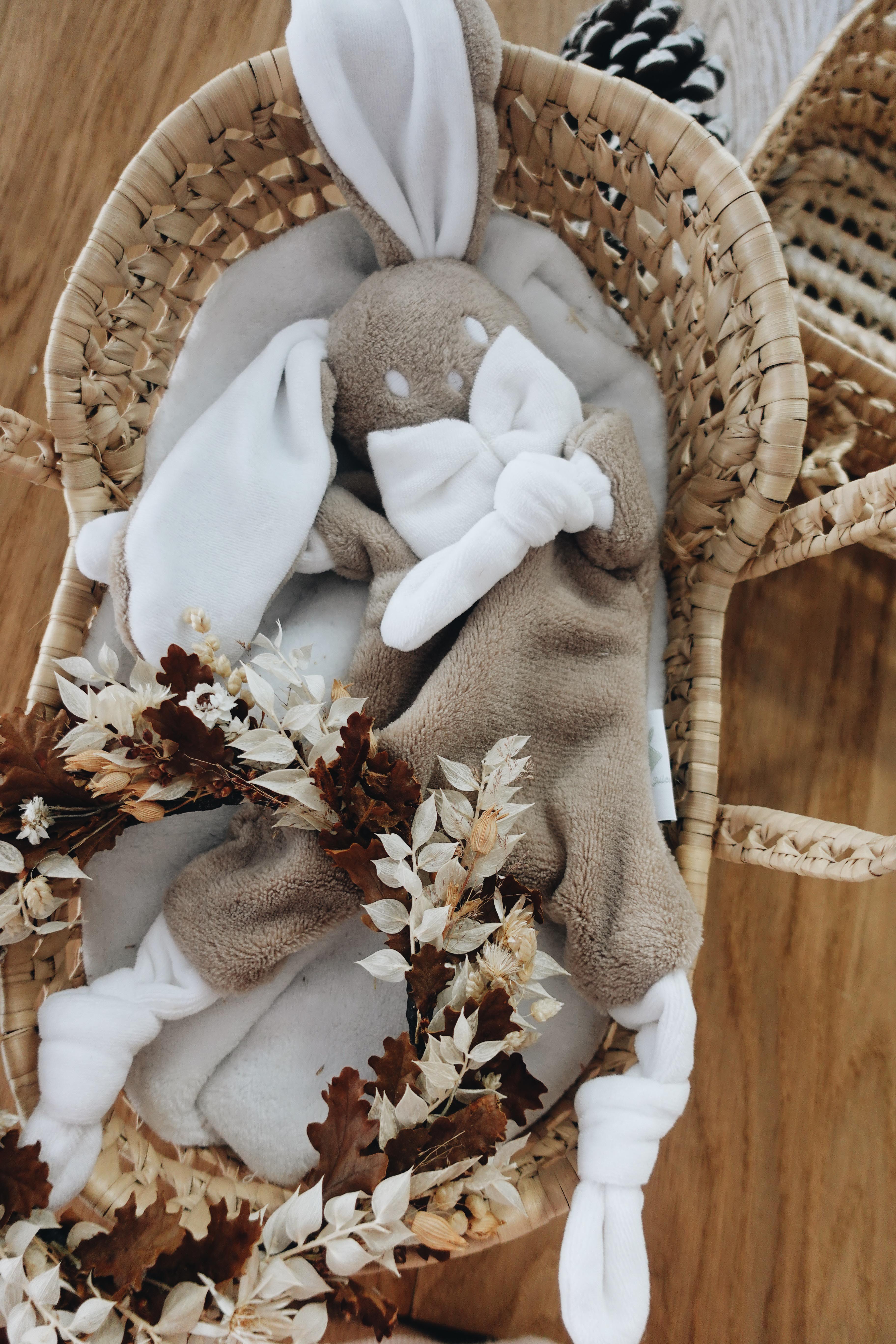 Doudou Toudoux Blanc/Sable