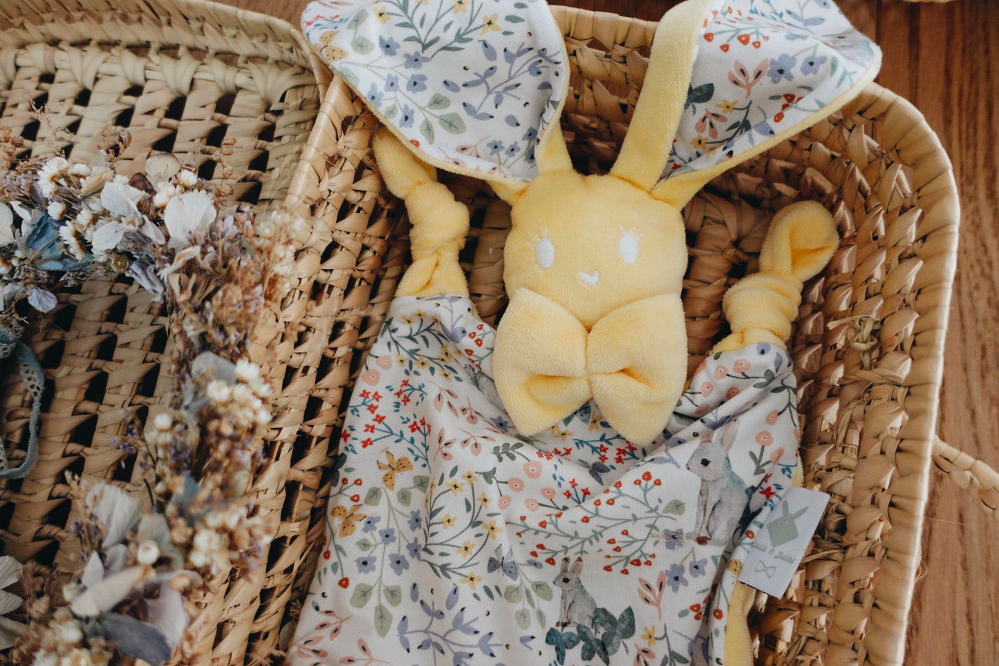 Doudou Velours Chouchou - Cottontails Blossom