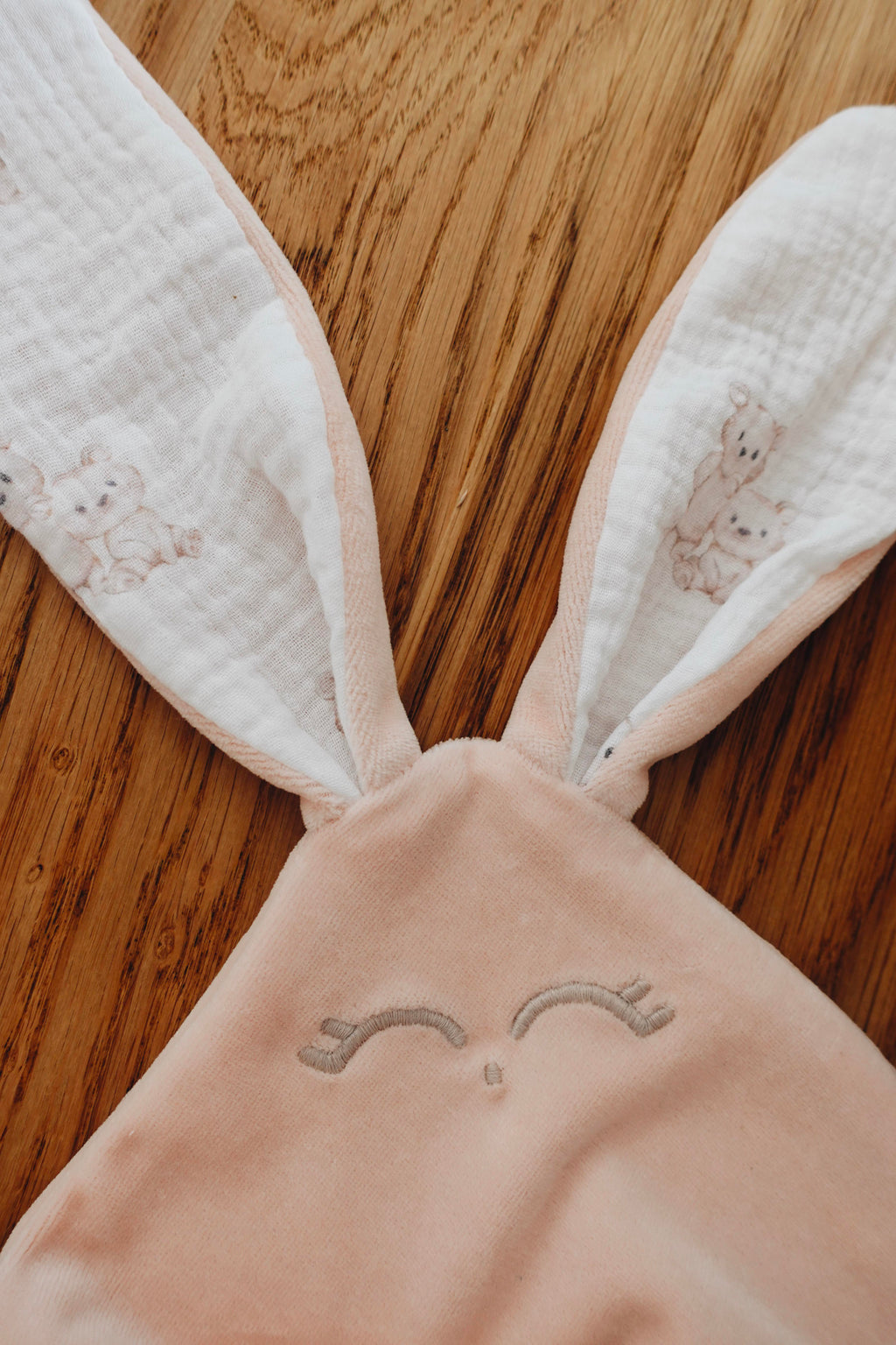 PROTOTYPE - Doudou Velours Classique Noeuds - Little Bears